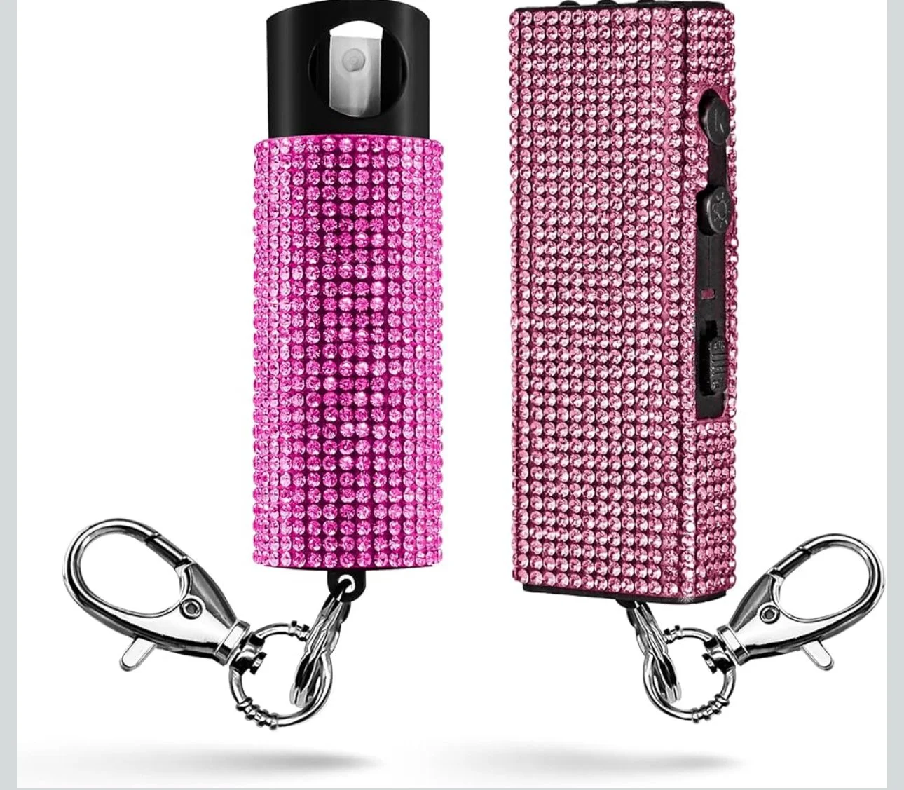 Bling Stun Gun and Pepper Spray Self-Defense Kit