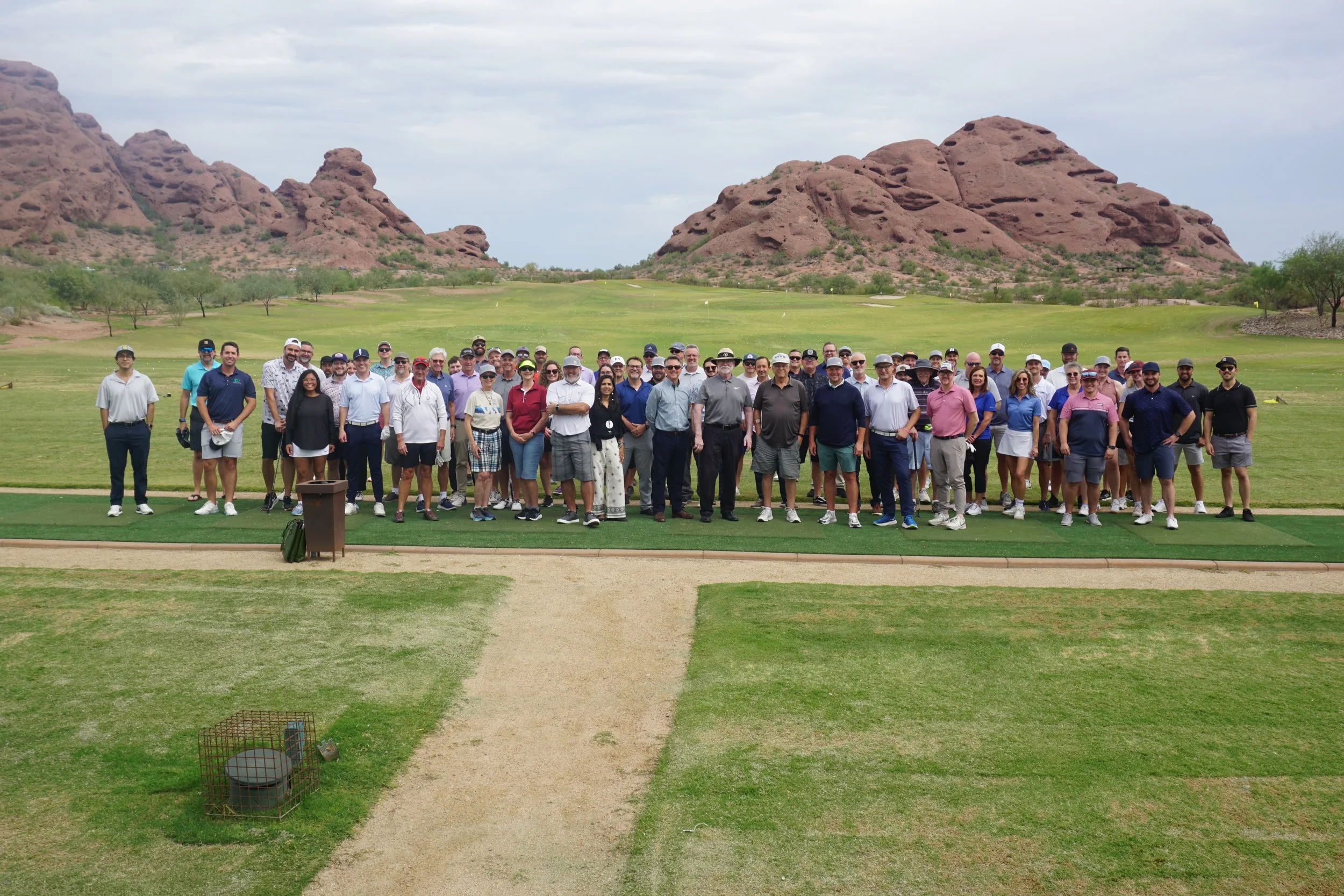 2025 arizona architecture foundation memorial golf tournament group photo
