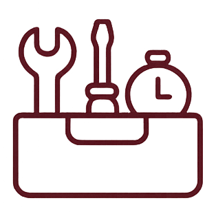 Icon of a toolbox.