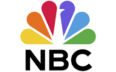 NBC logo media outlet featuring Keisha Gaddis