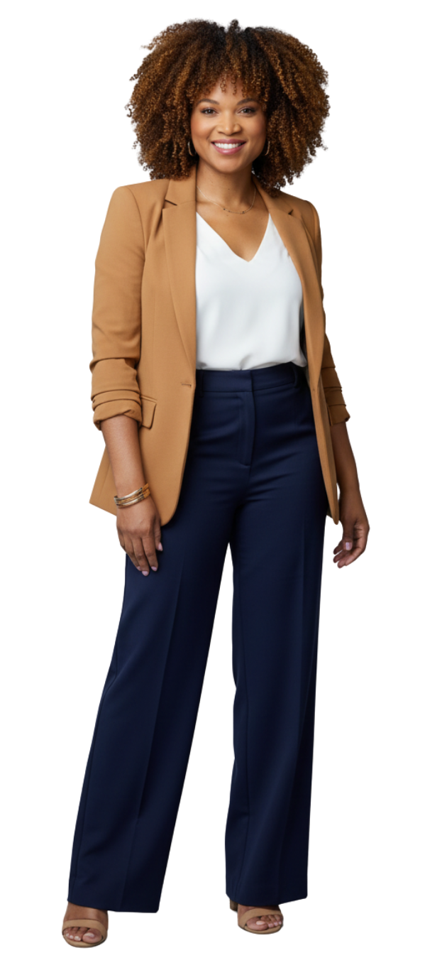 Keisha Gaddis delivering leadership keynote on emotional steadiness to corporate audience