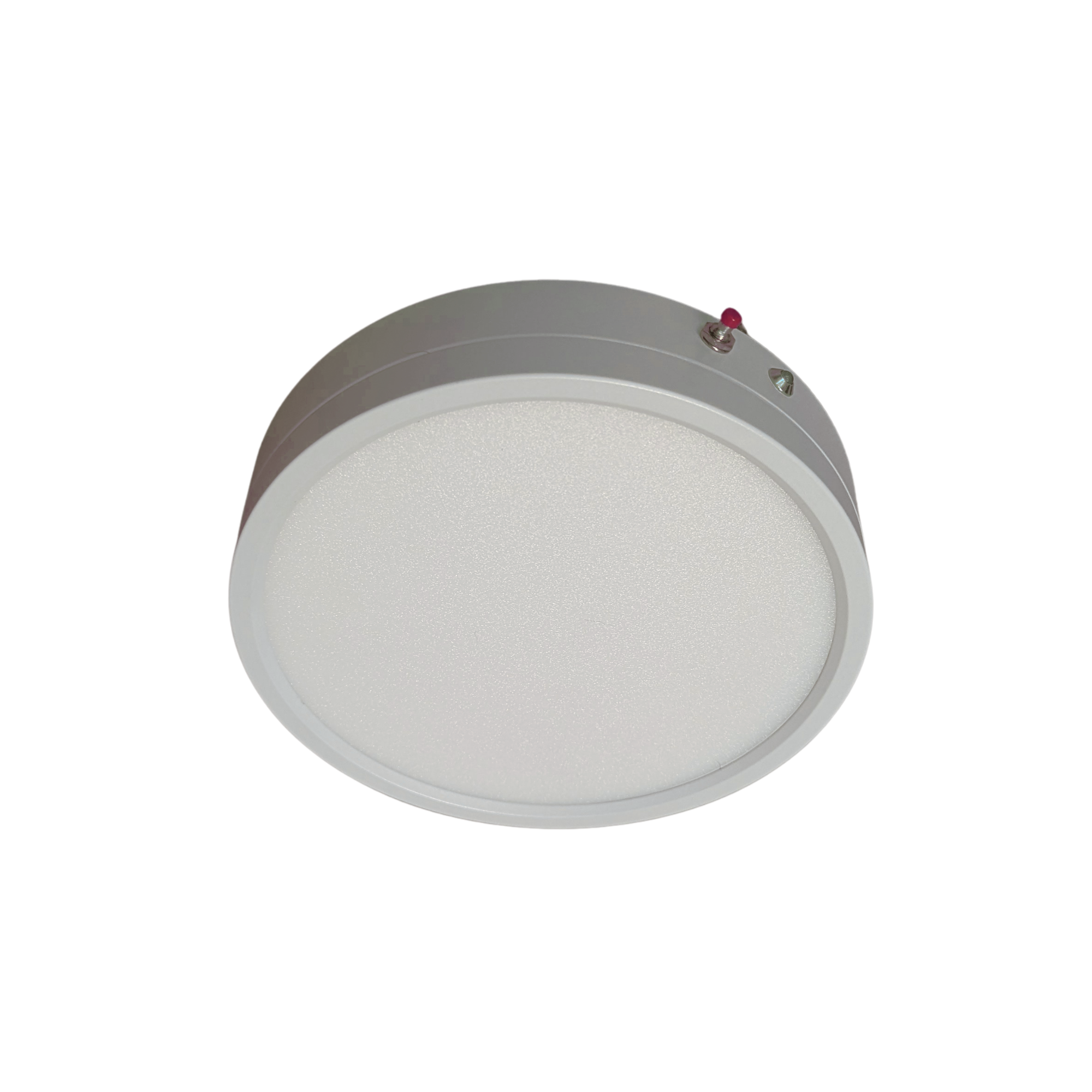 Edge Lit Disk With Battery Backup