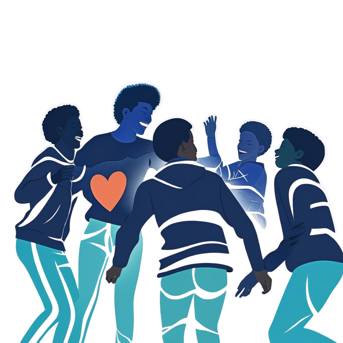 Group of people standing together symbolizing alignment and shared direction