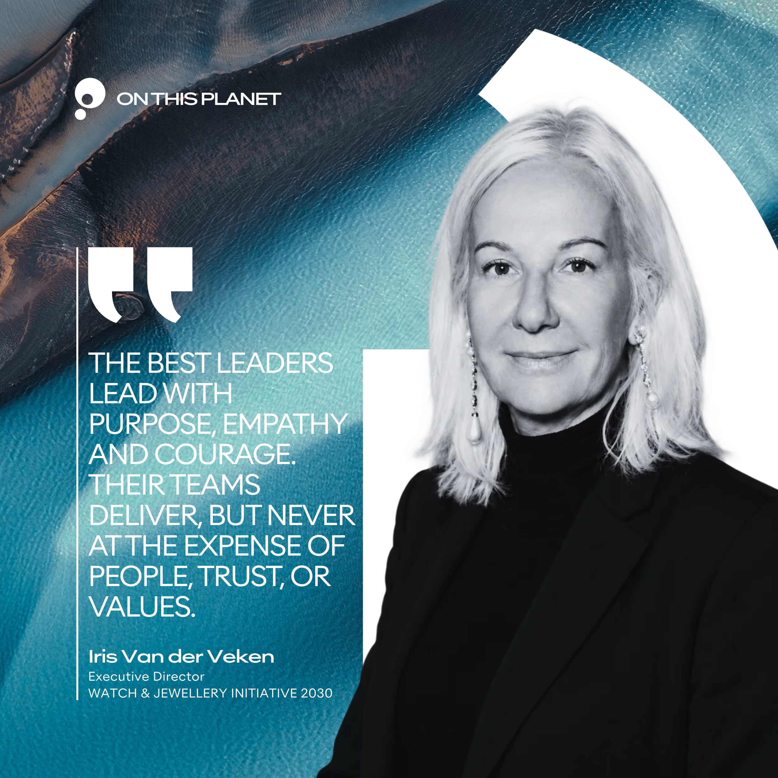 Iris Van der Veken, Executive Director at Watch & Jewellery Initiative 2030