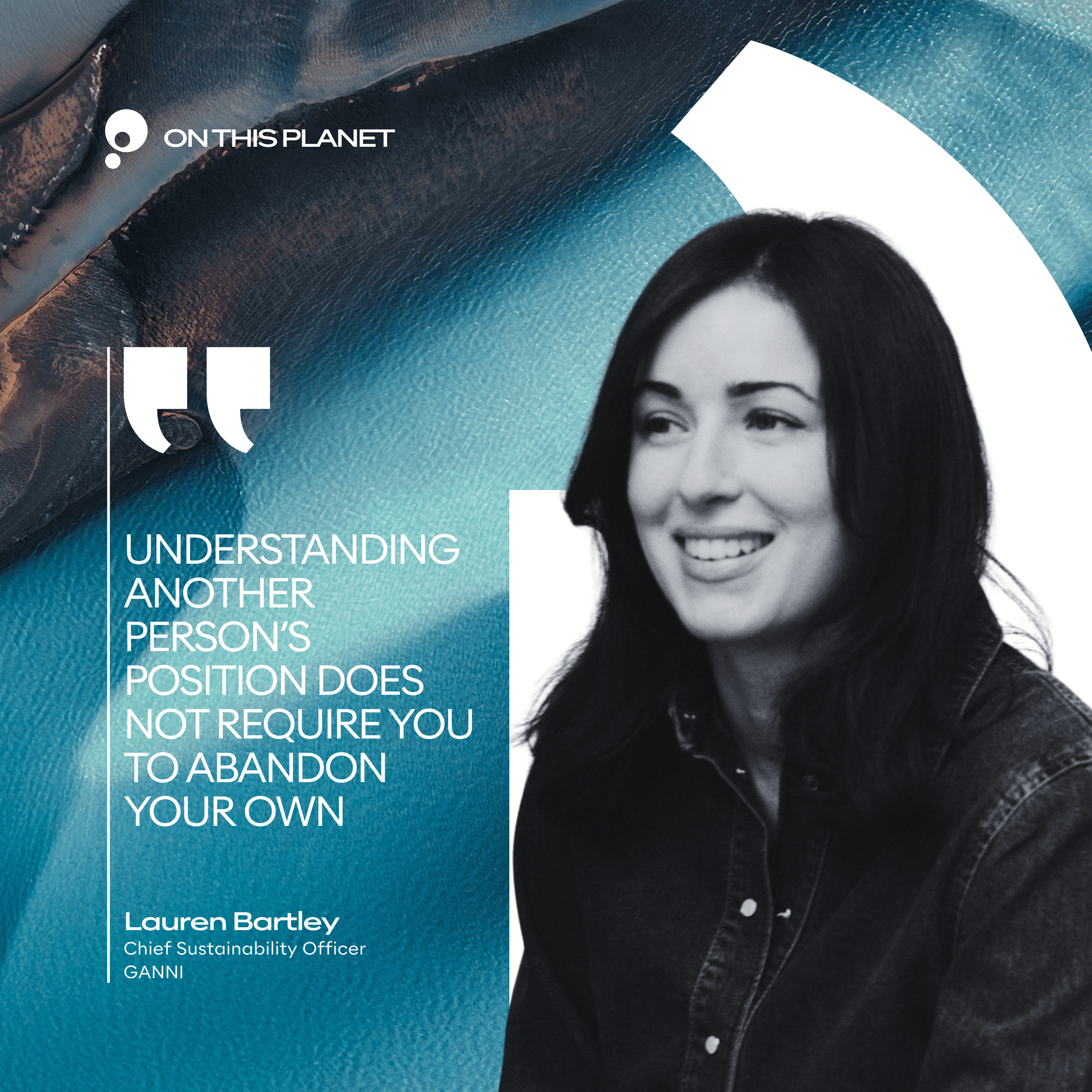 Lauren Bartley, Chief Sustainability Officer GANNI