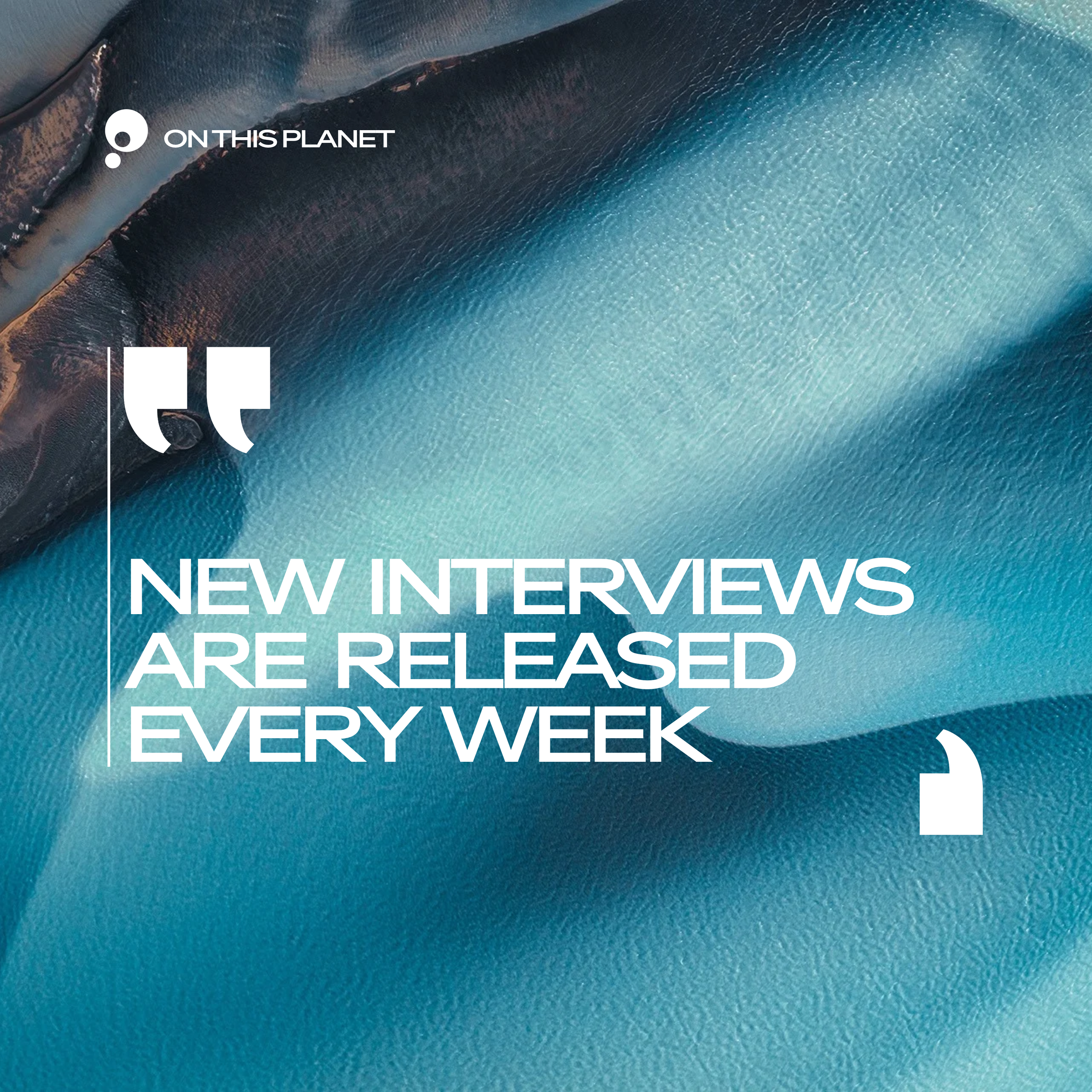 New interviews are released every week