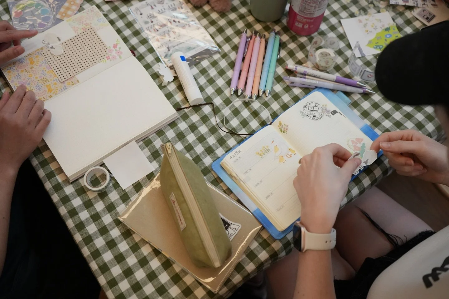 Thank you everyone who attended our inaugural Journaling Happy Hour last night! 🌸✨ We had so much fun meeting everyone and getting to see everyone&rsquo;s cute and inspiring spreads. We&rsquo;re excited to continue these events, make sure you&rsquo;