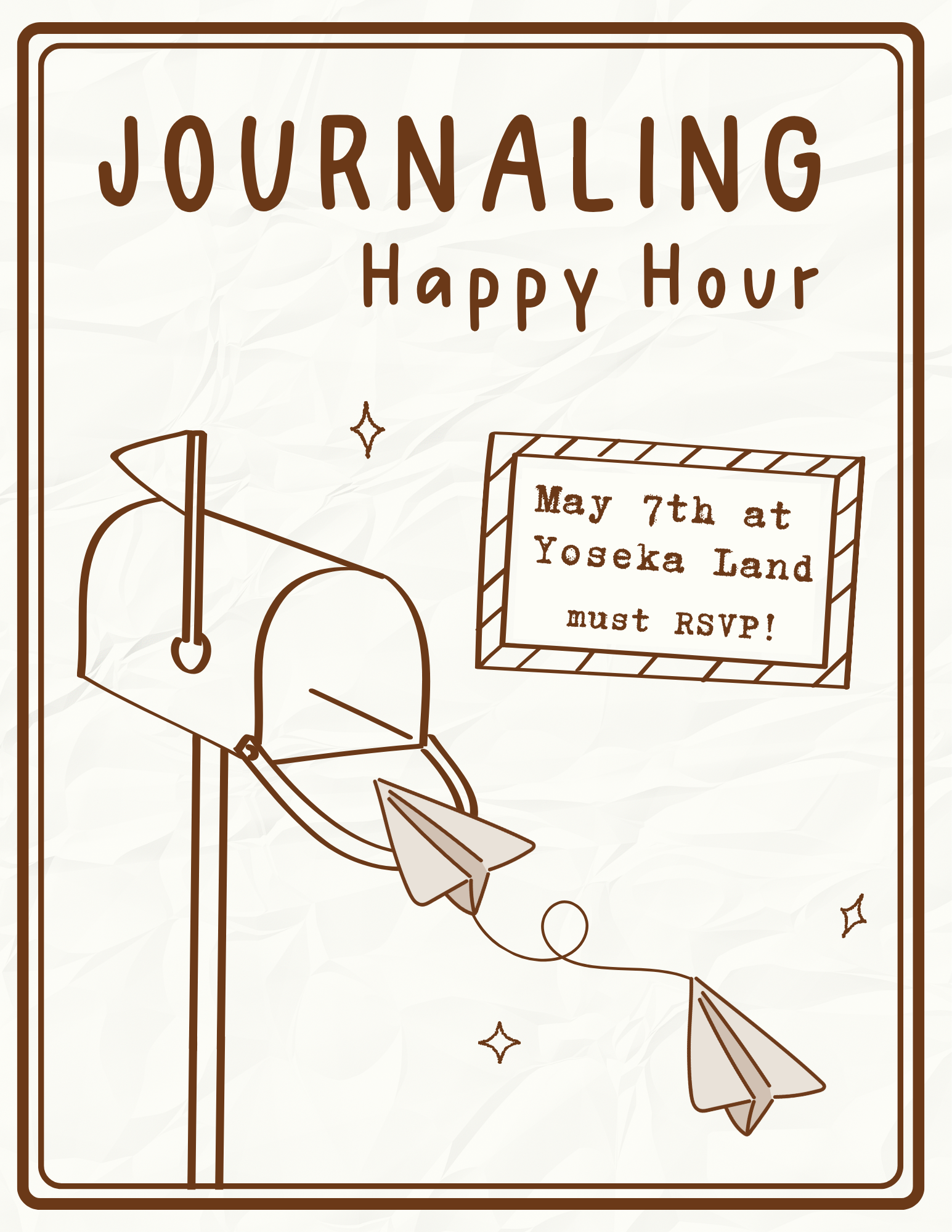 Journaling Happy Hour: You've Got Mail!