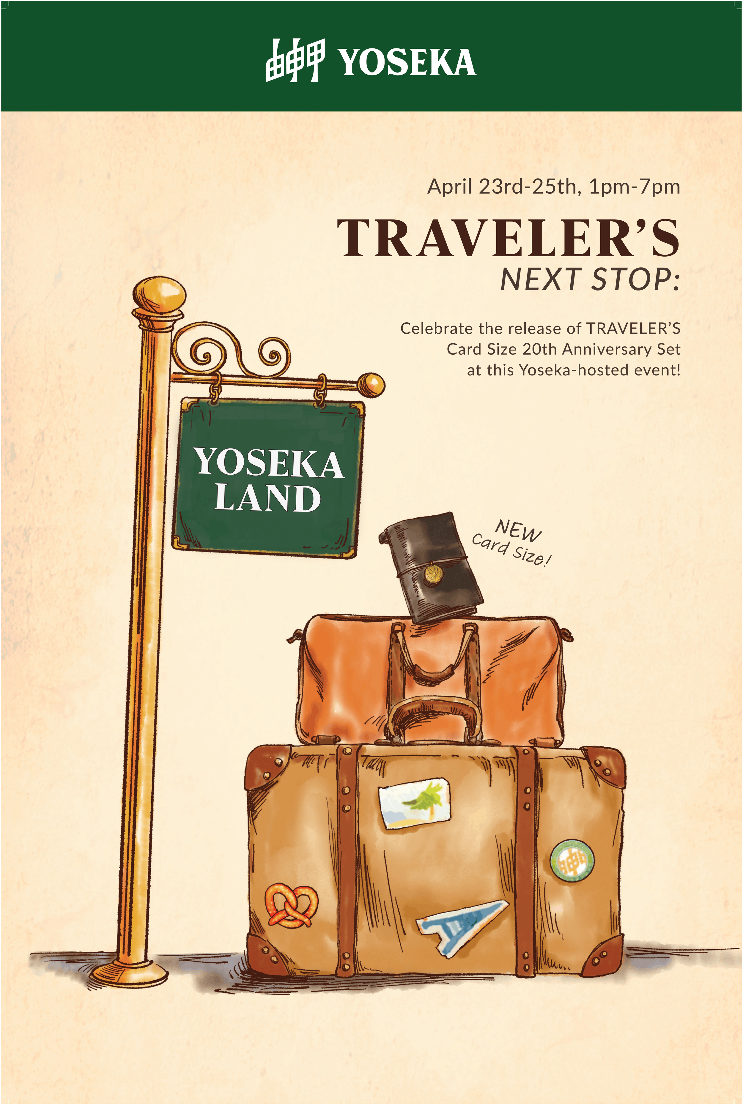 TRAVELER’S Next Stop: Yoseka Land