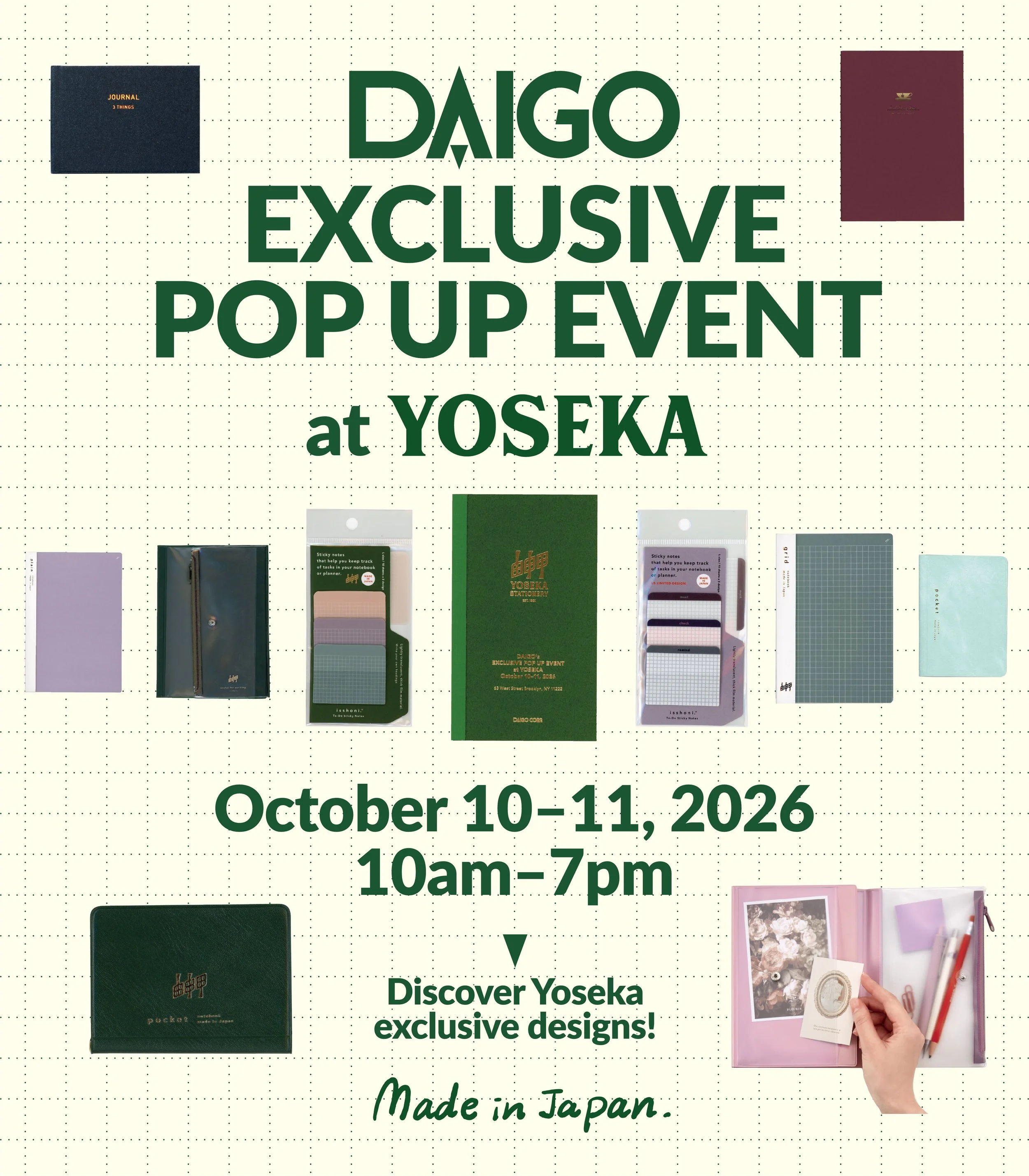 DAIGO Pop-Up