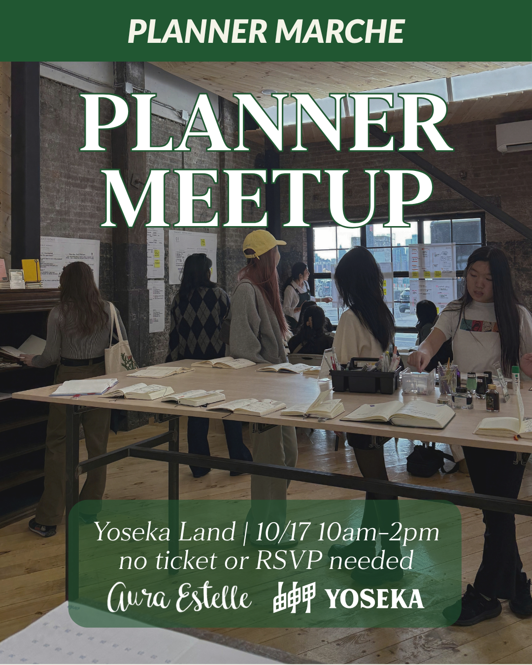 Planner Meetup hosted by Aura Estelle