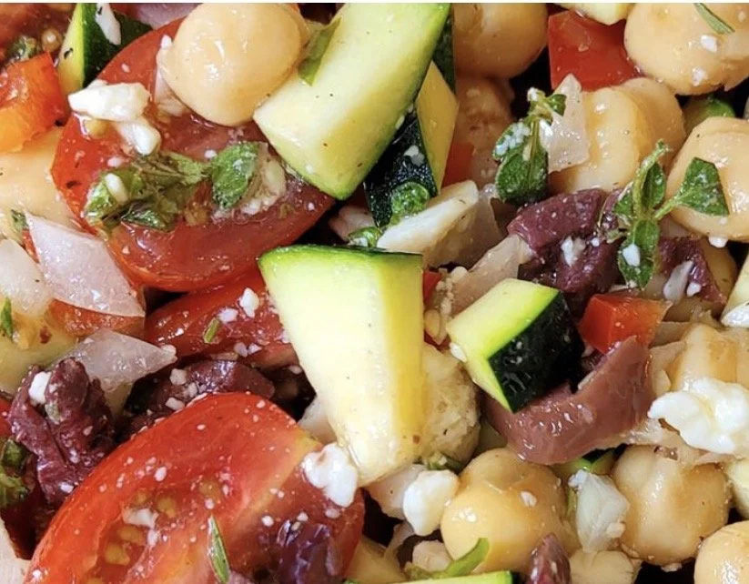 Mediterranean Chickpea Salad