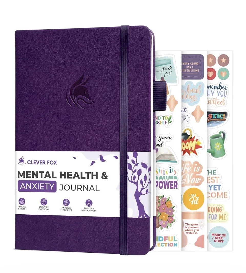 Clever Fox Mental Health & Anxiety Journal