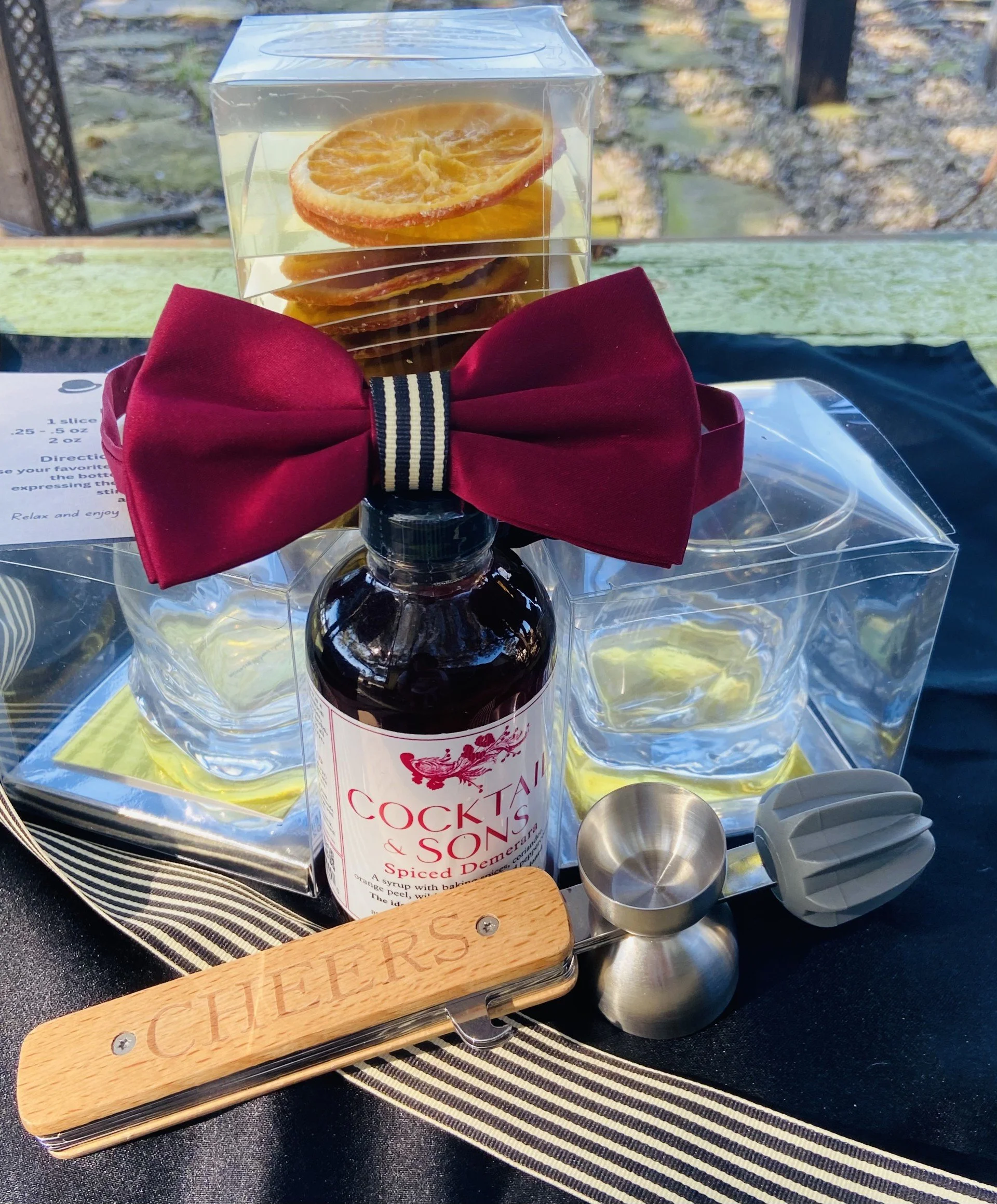 Classic Ol Fashion Cocktail Set Ingredients.jfif