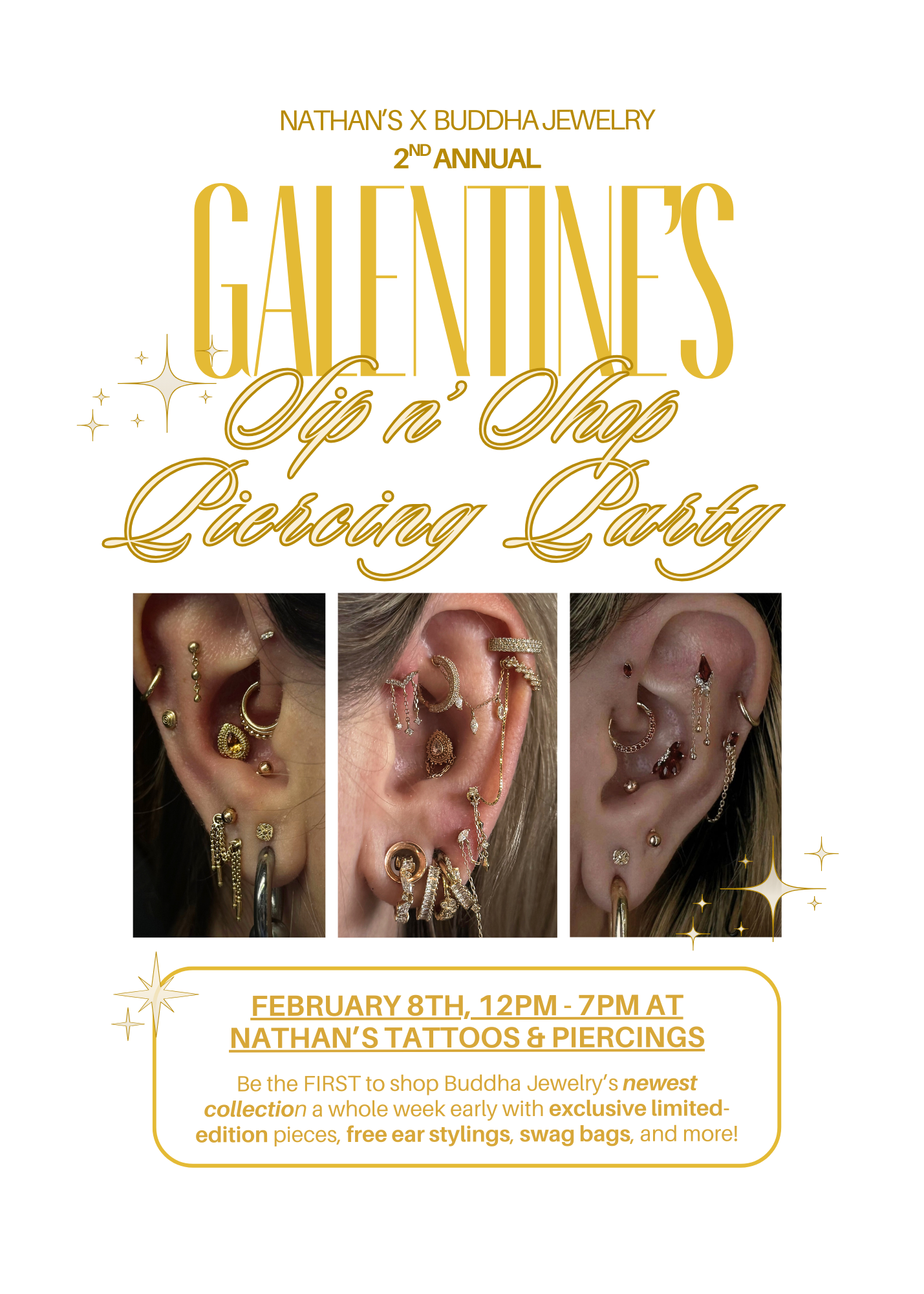 UPCOMING Galentine's Day Piercing Party February 2026