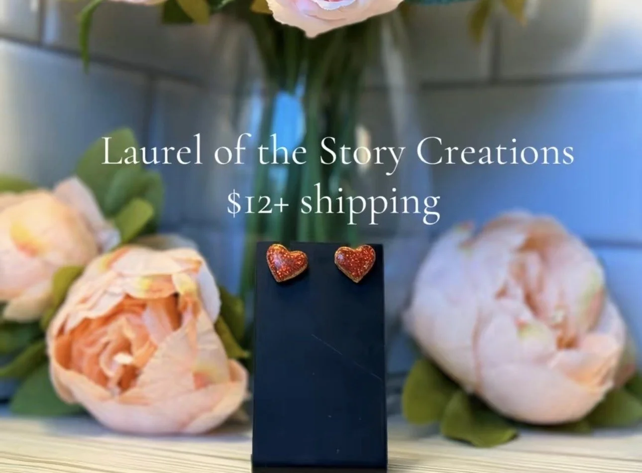 Dorothy’s Heart Studs