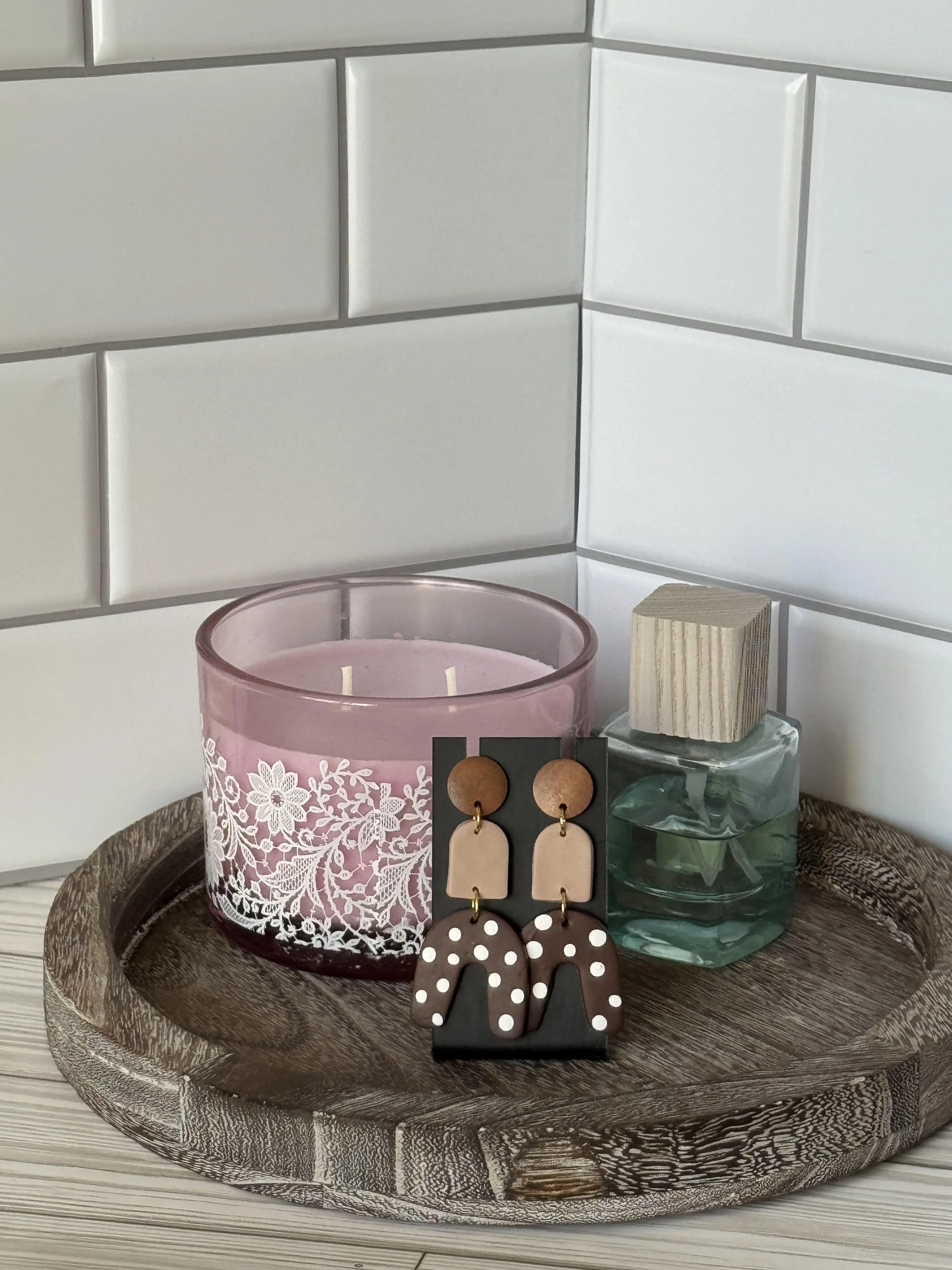 Brown polka dot dangles.jpg