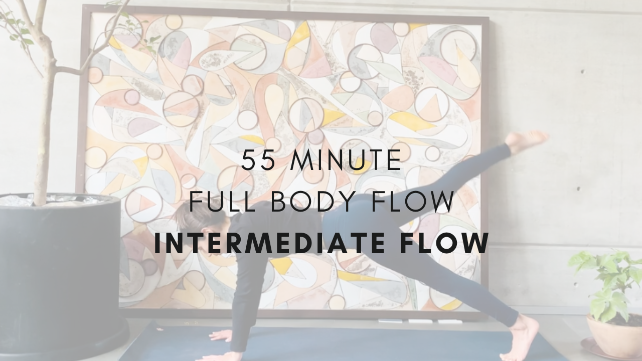 55-minute Full Body
Intermediate Flow