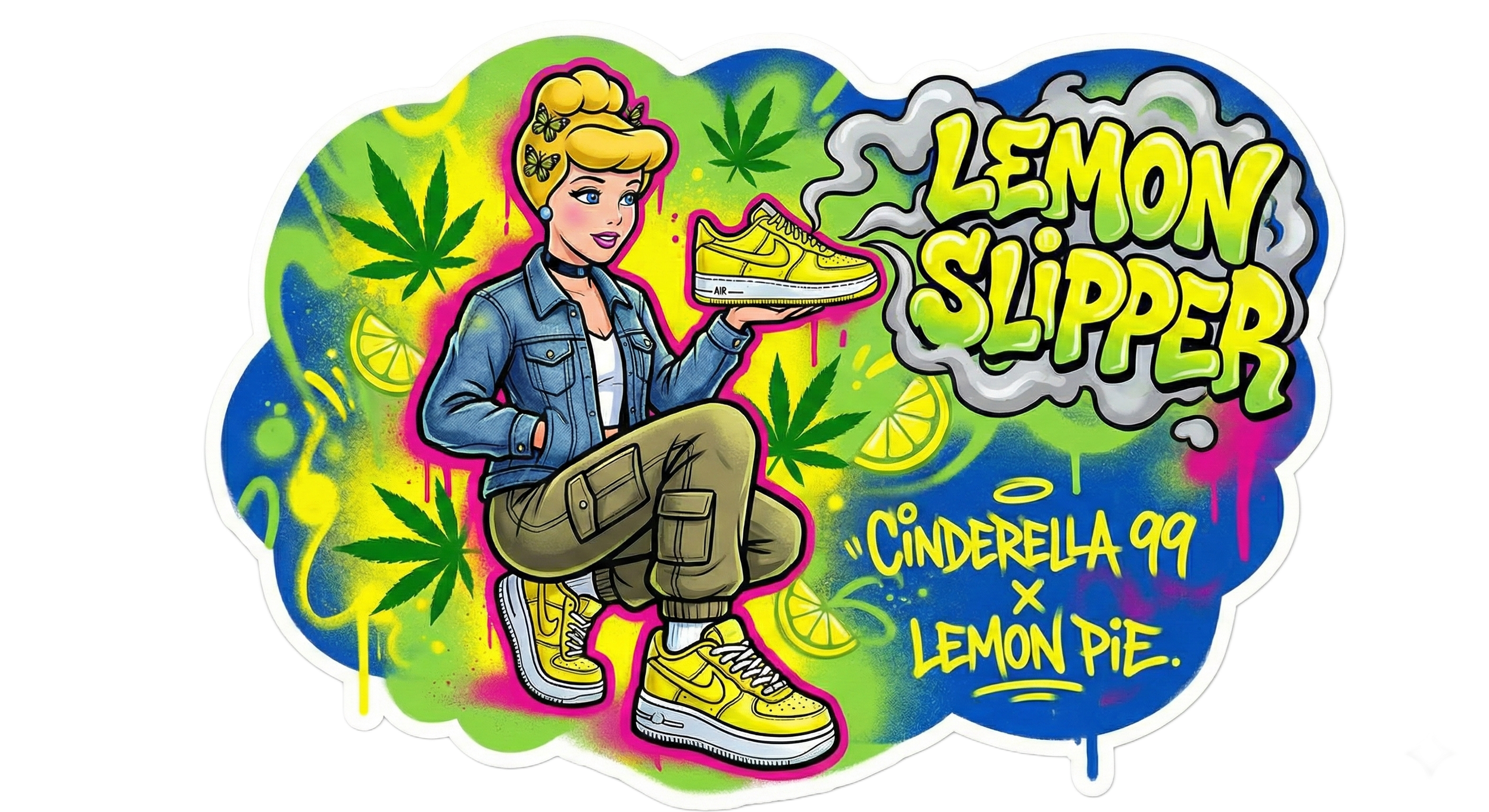 Rebel Genetics Lemon Slipper 10ct Photo Reg souvenir pack