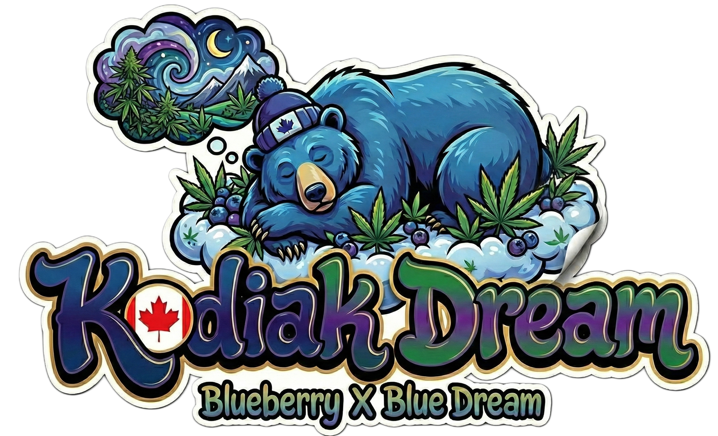 Bears Seeds Kodiak Dream Auto Fem 3 & 5ct souvenir pack