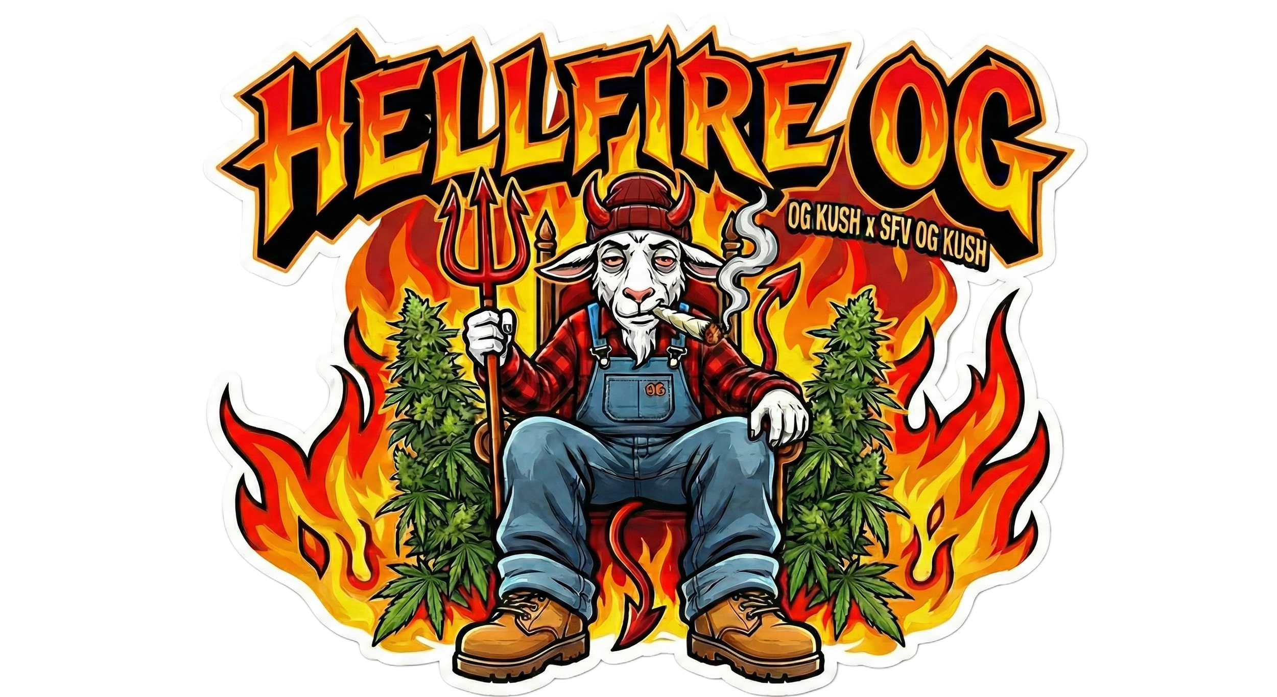 Rocky Moose Seed Bank: Hellfire OG Auto Fem 3 & 5ct souvenir pack