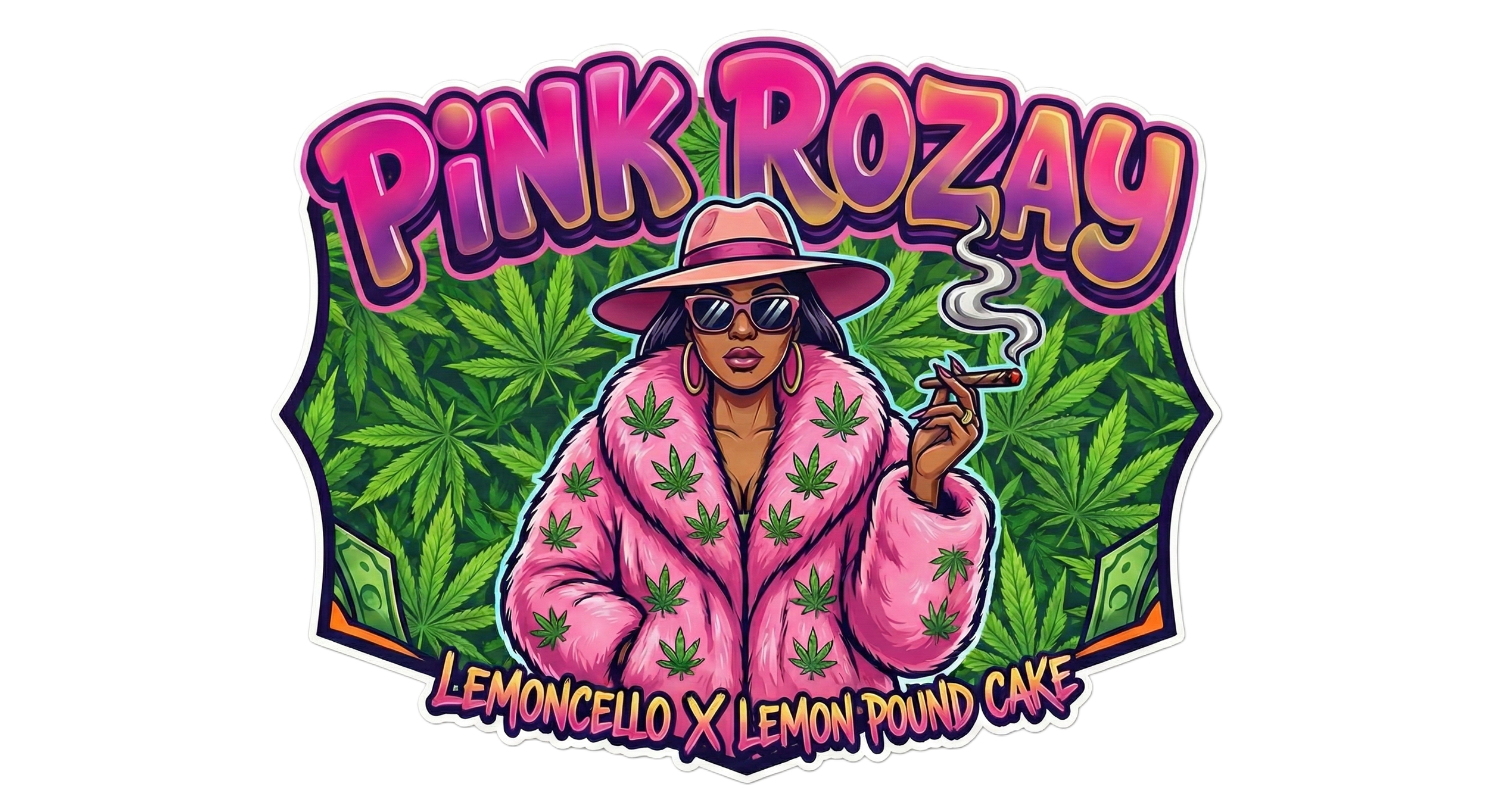 Rocky Moose Seed Bank: Pink Rozay Auto Fem 3 & 5ct souvenir pack