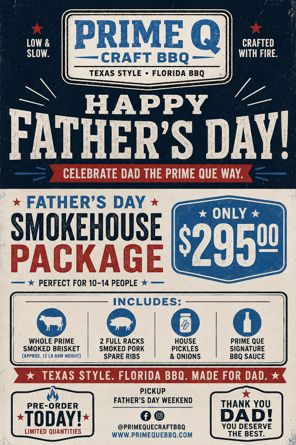 FATHER'S DAY SMOKEHOUSE TRAY