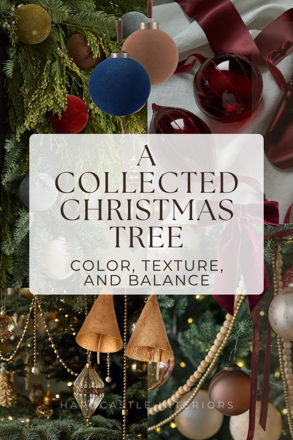 A Collected Christmas Tree: Color, Texture, and Balance