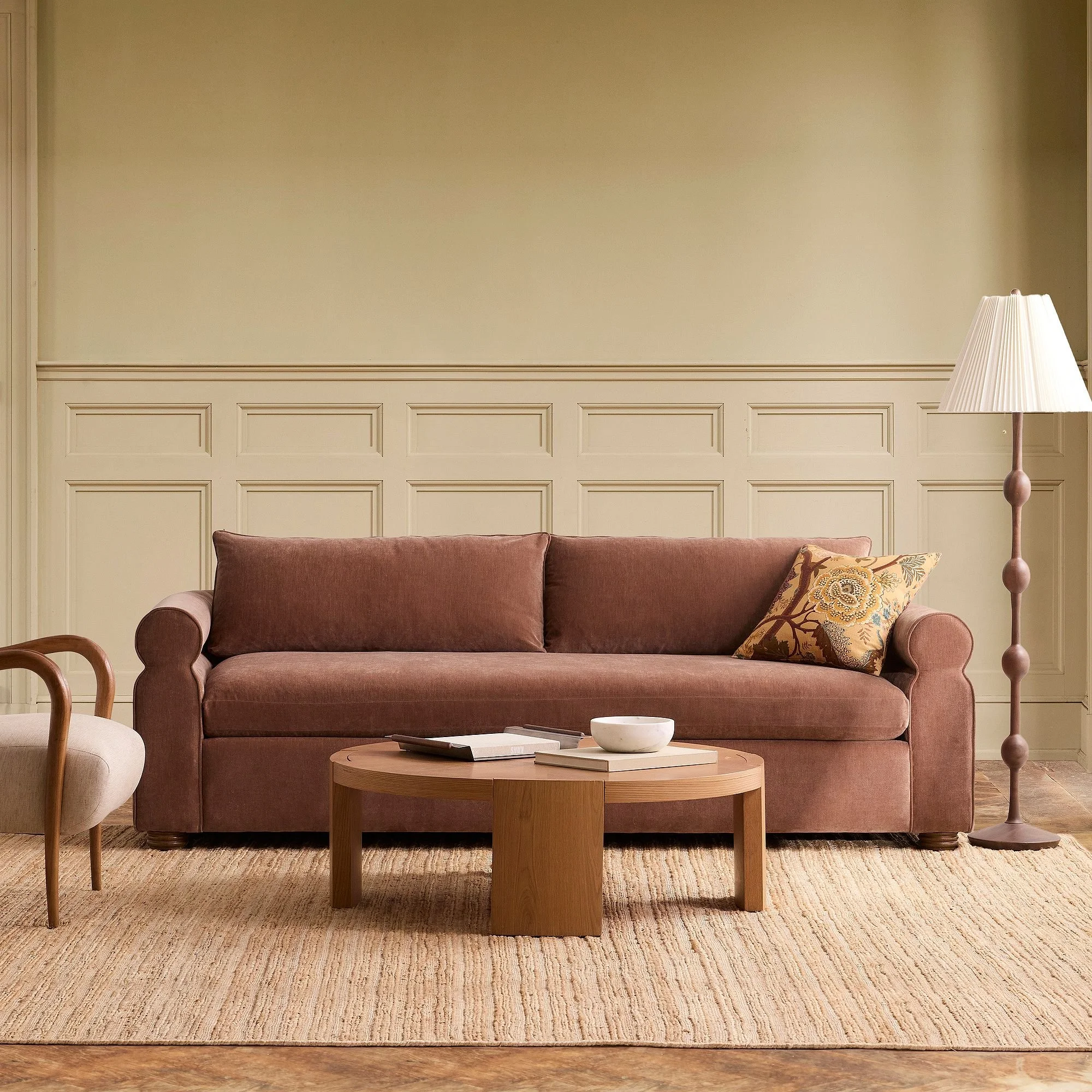 Pierce &amp; Ward Channeled Sofa