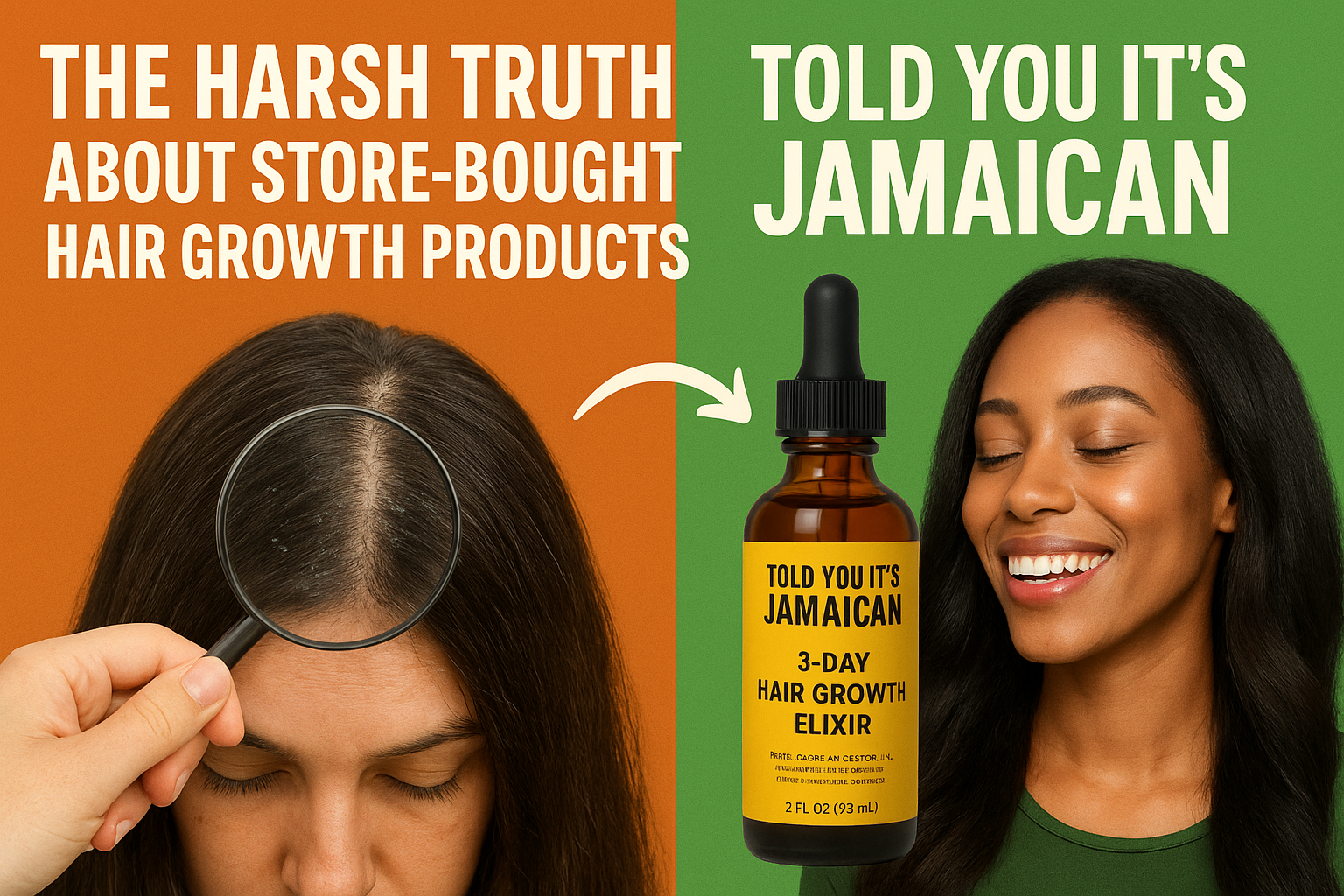 The Harsh Truth About Store-Bought Hair Growth Products