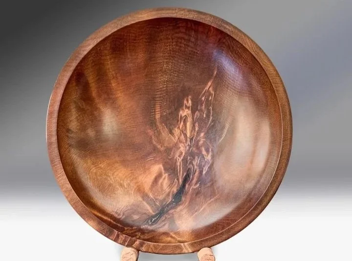 Swamp Kauri Shallow Bowl