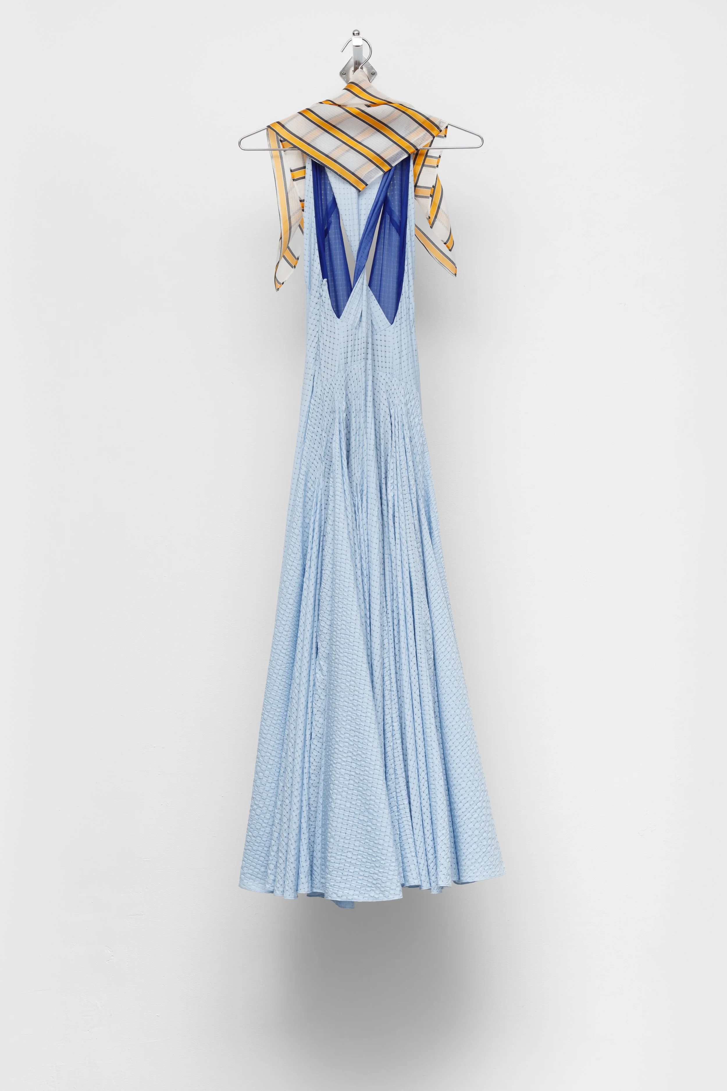Twist-Back Halter Dress - FRISSON