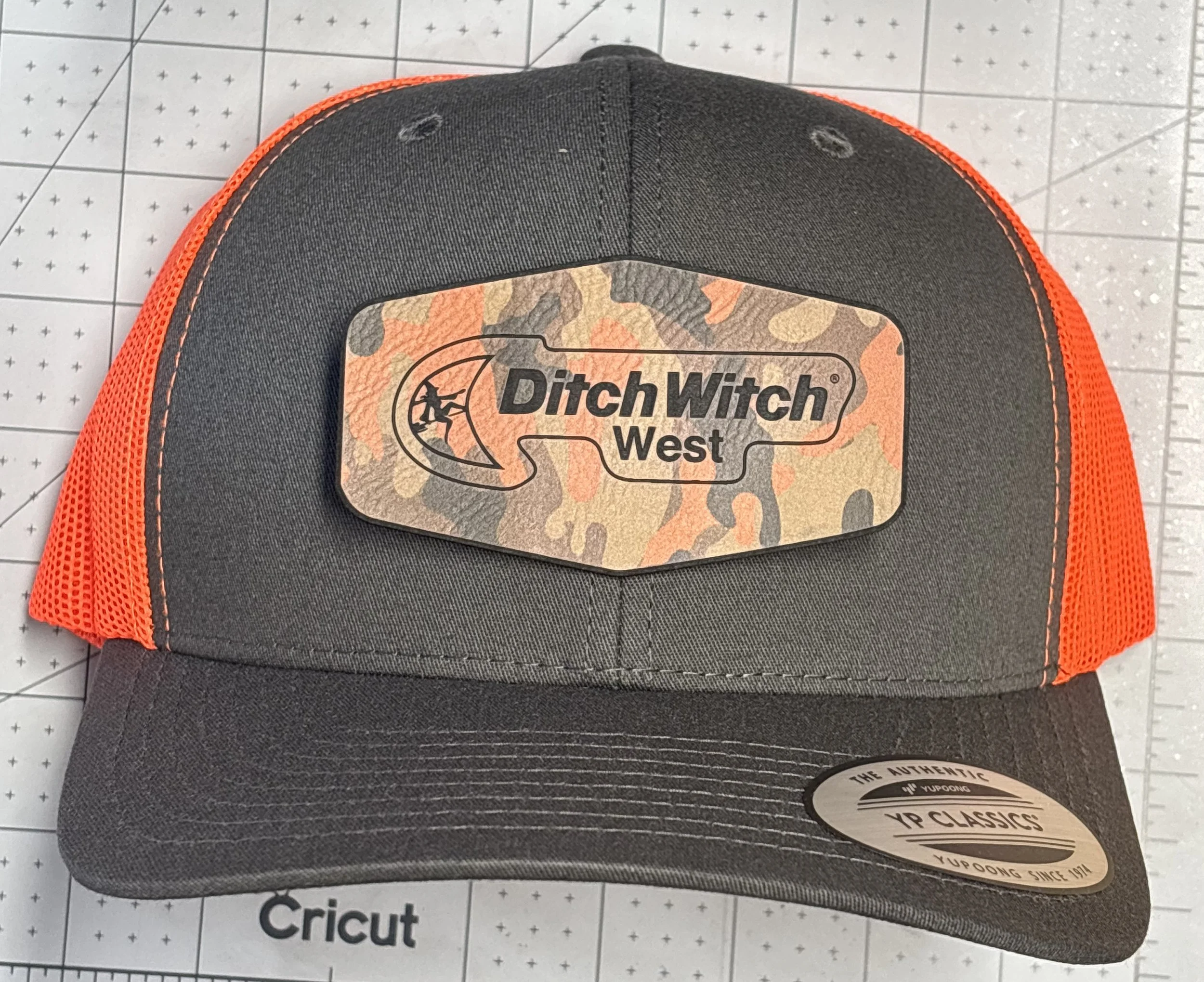 Ditch Witch West Orange Camo V1