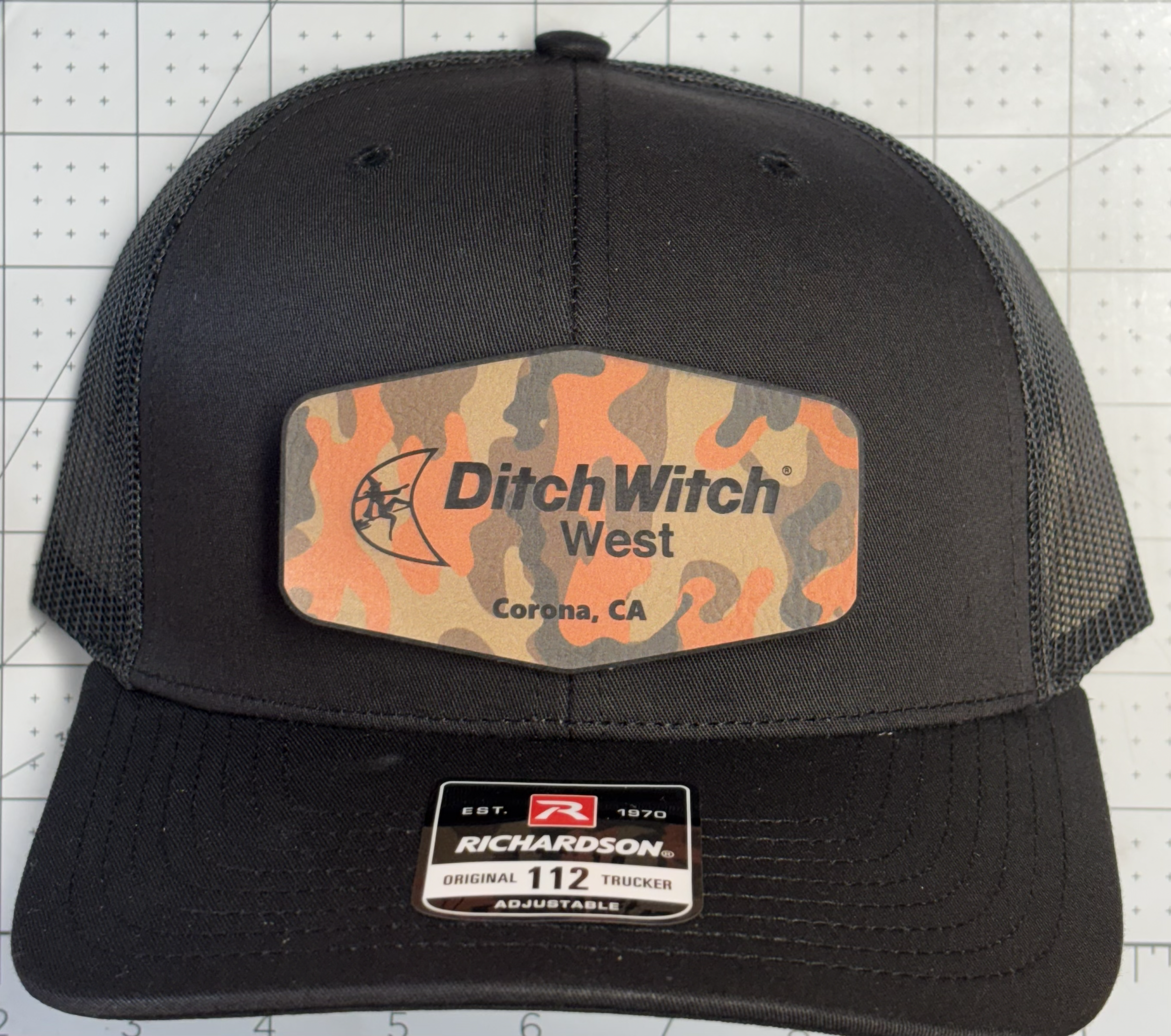 Ditch Witch West Orange Camo V2