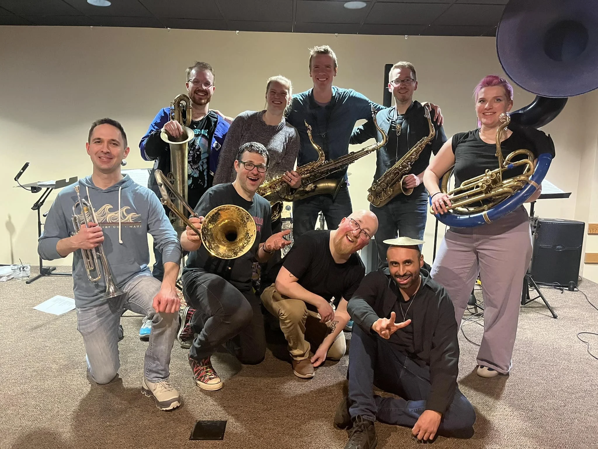 Beginners Luck and Loud Mouth Brass
