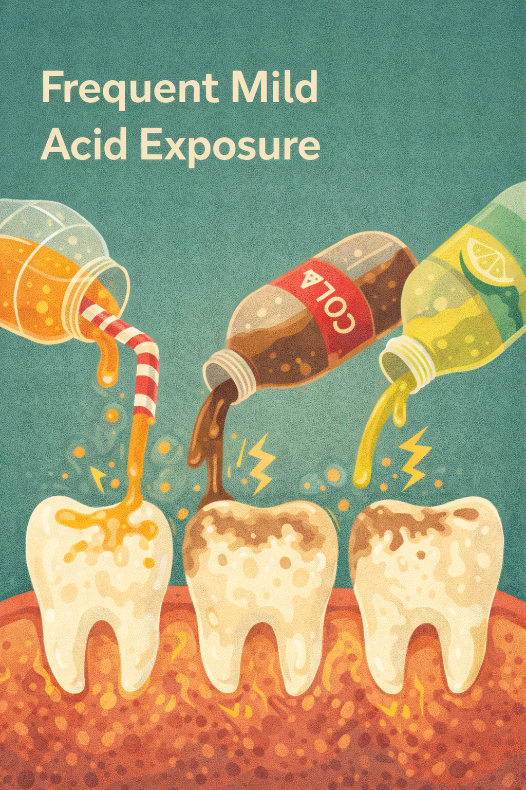 Frequent Mild Acid Exposure