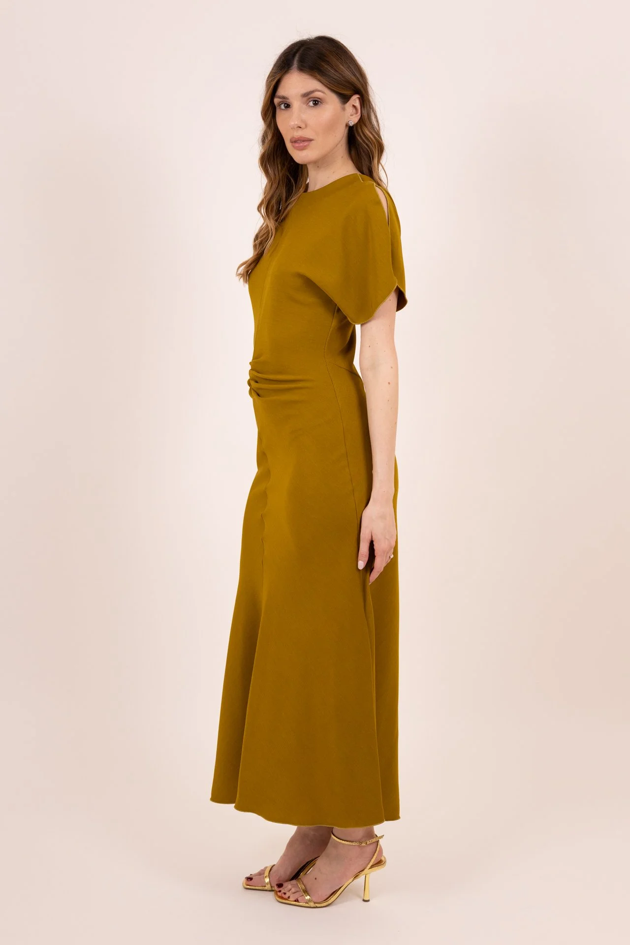 ABITO MIDI OLIVE