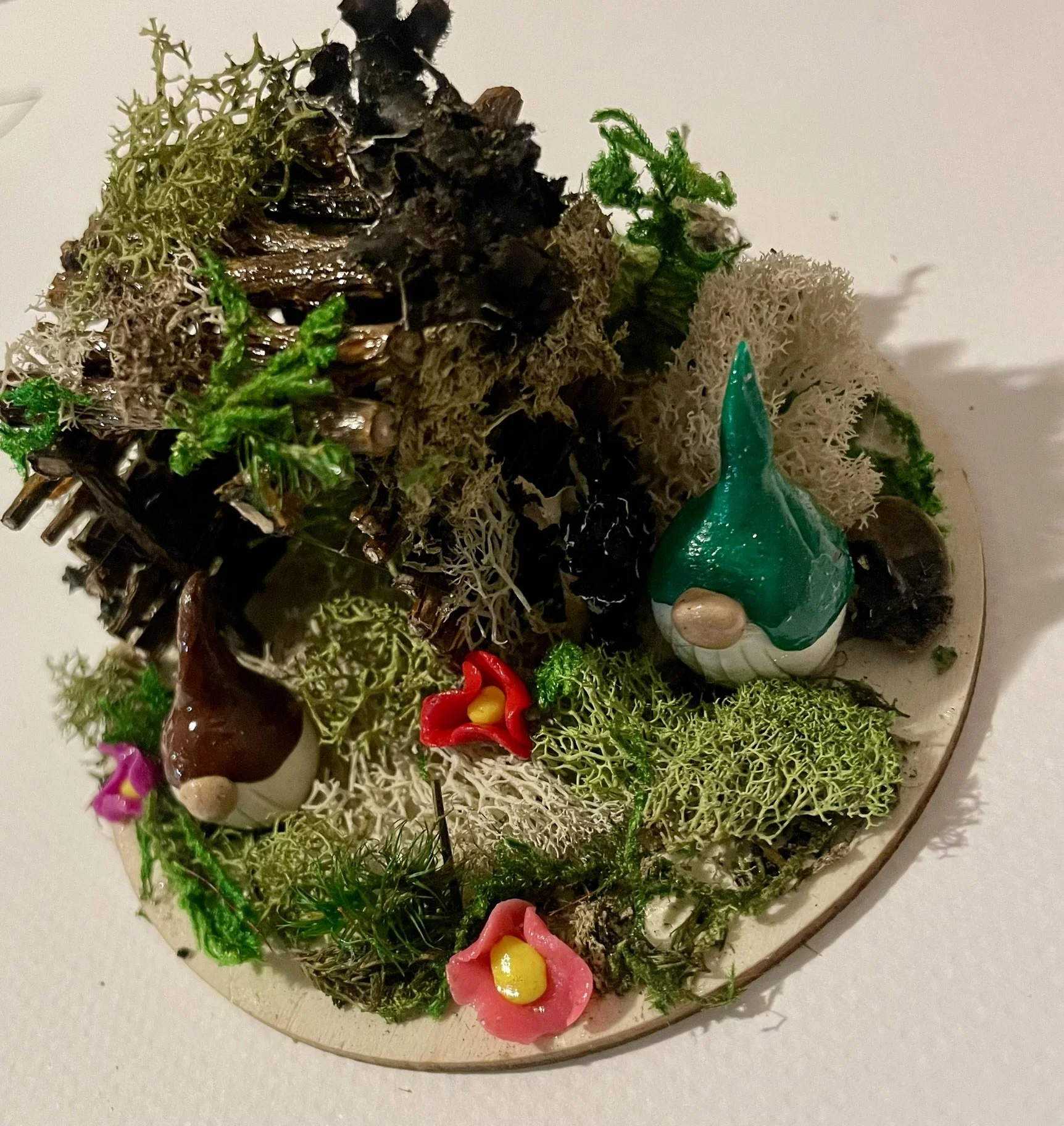 Miniature Gnome Desk Mates House