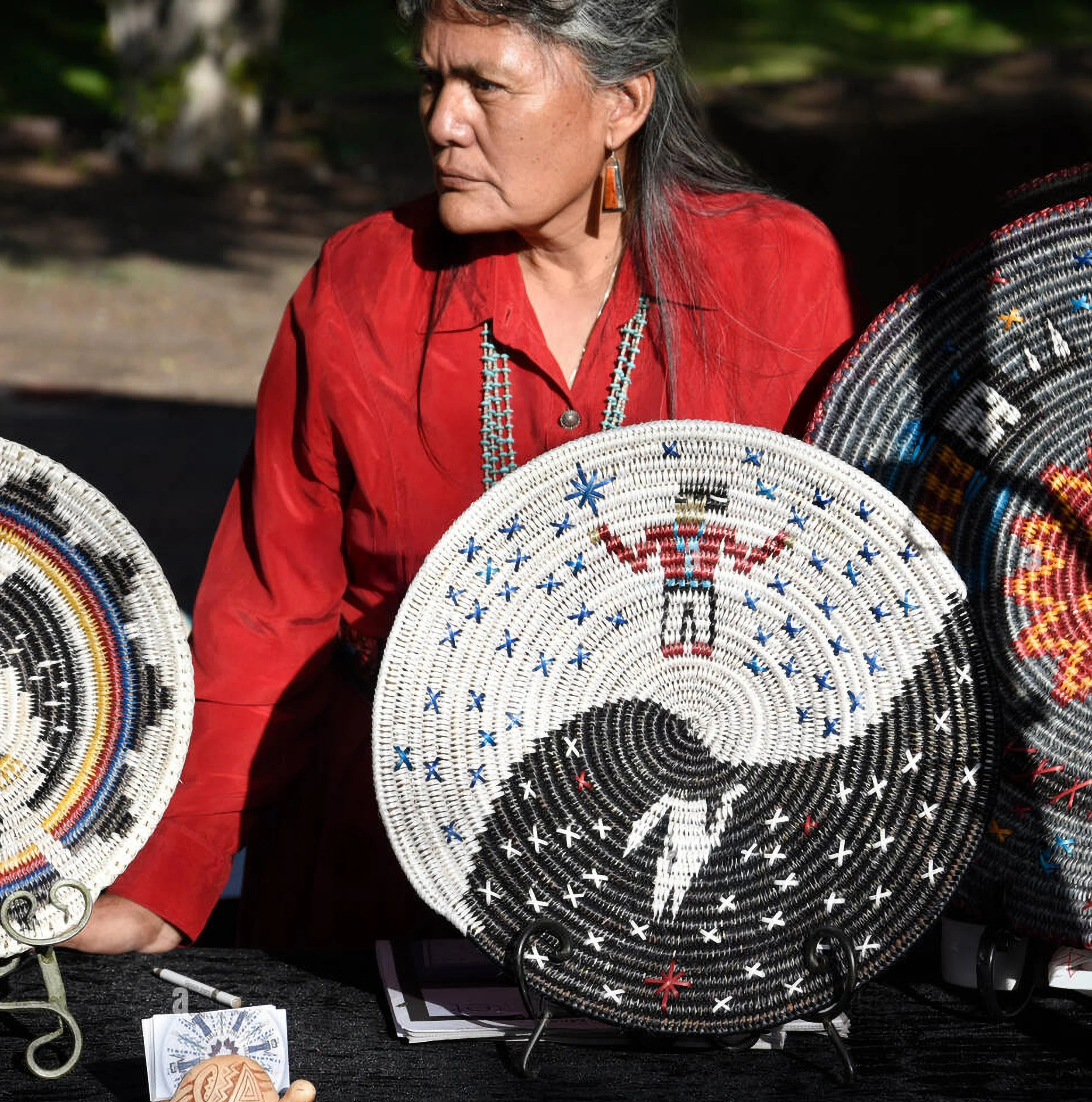 Sally j black basket weaver navajo Placing the Stars 22.jpg