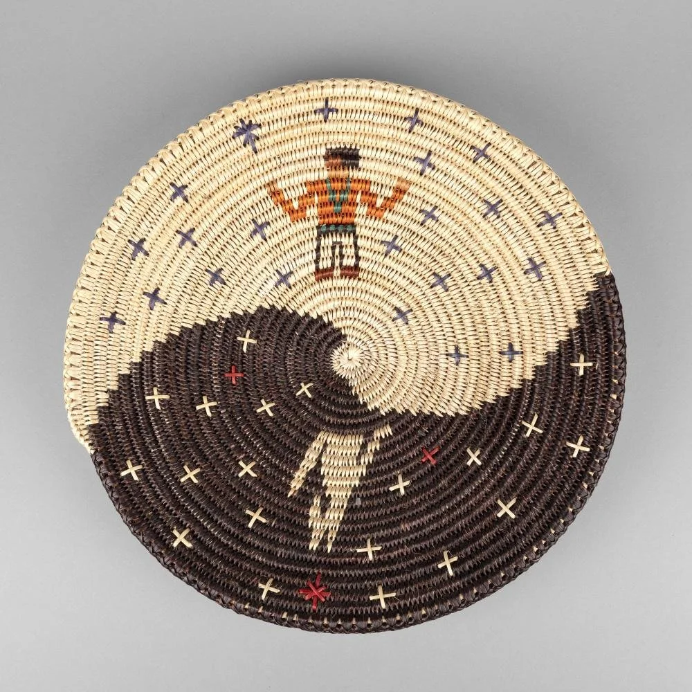 Sally j black basket weaver navajo Placing the Stars.jpg