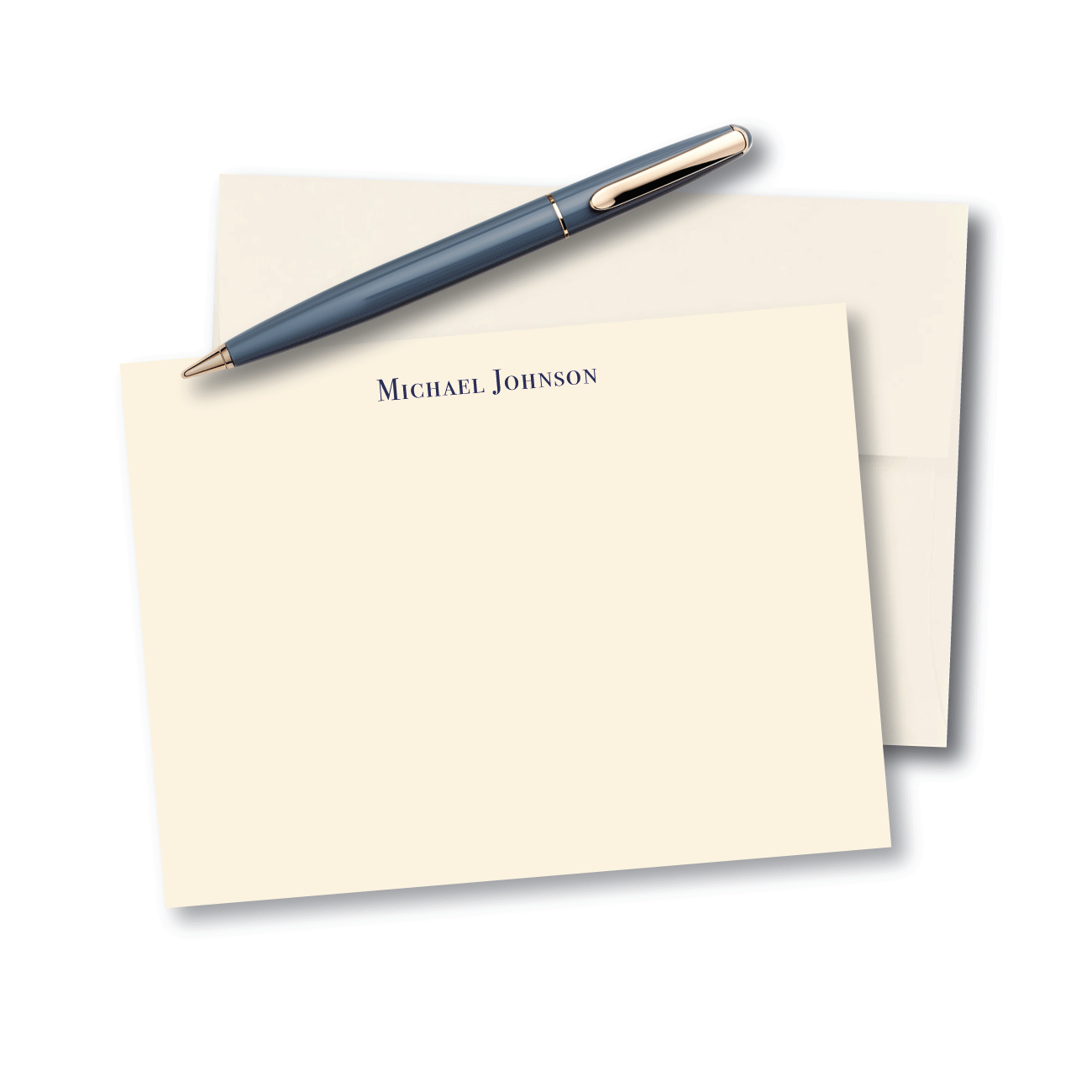 Classic Top Header Name - Set of 10 - A6