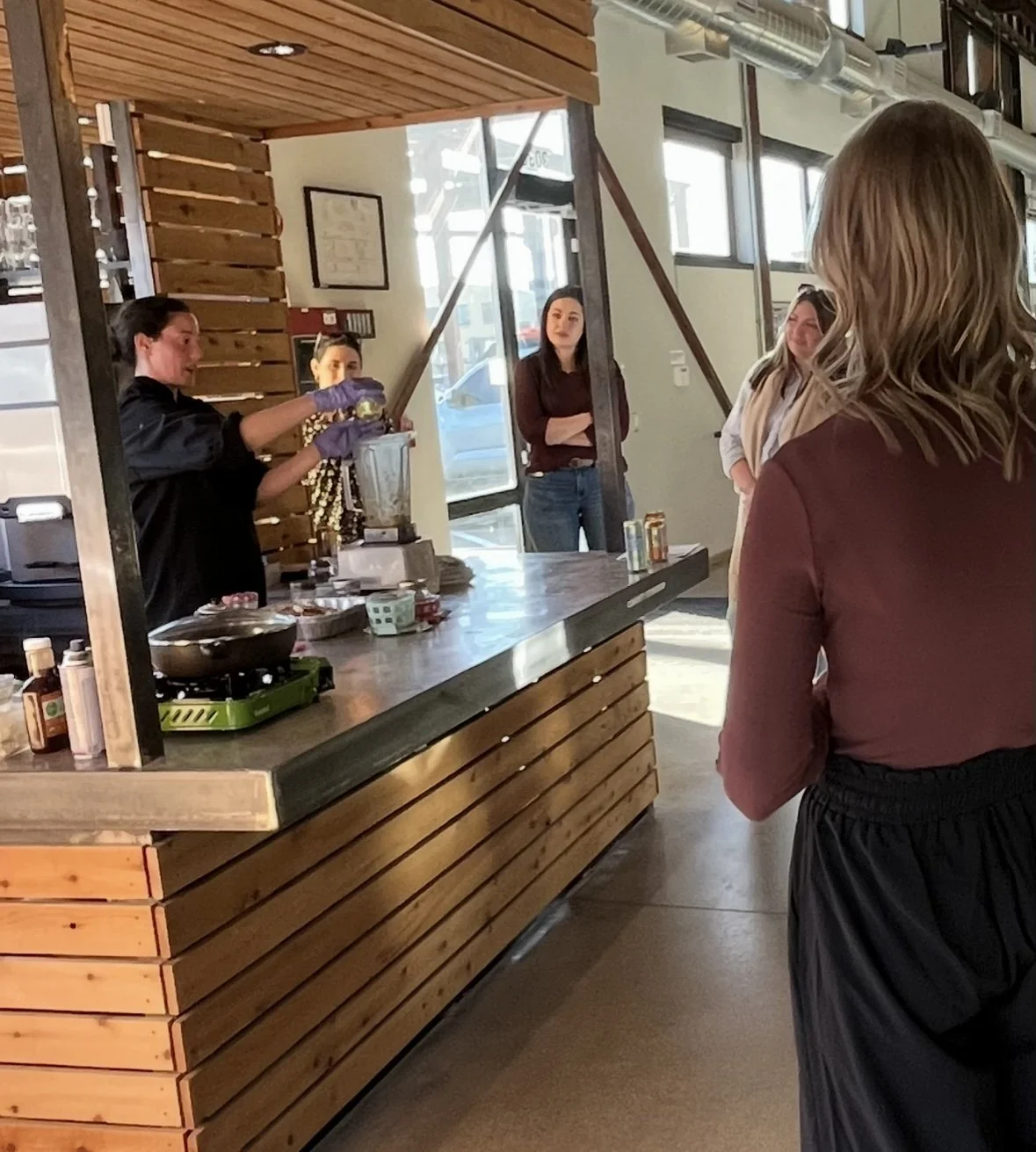 In Person Cooking Demonstration