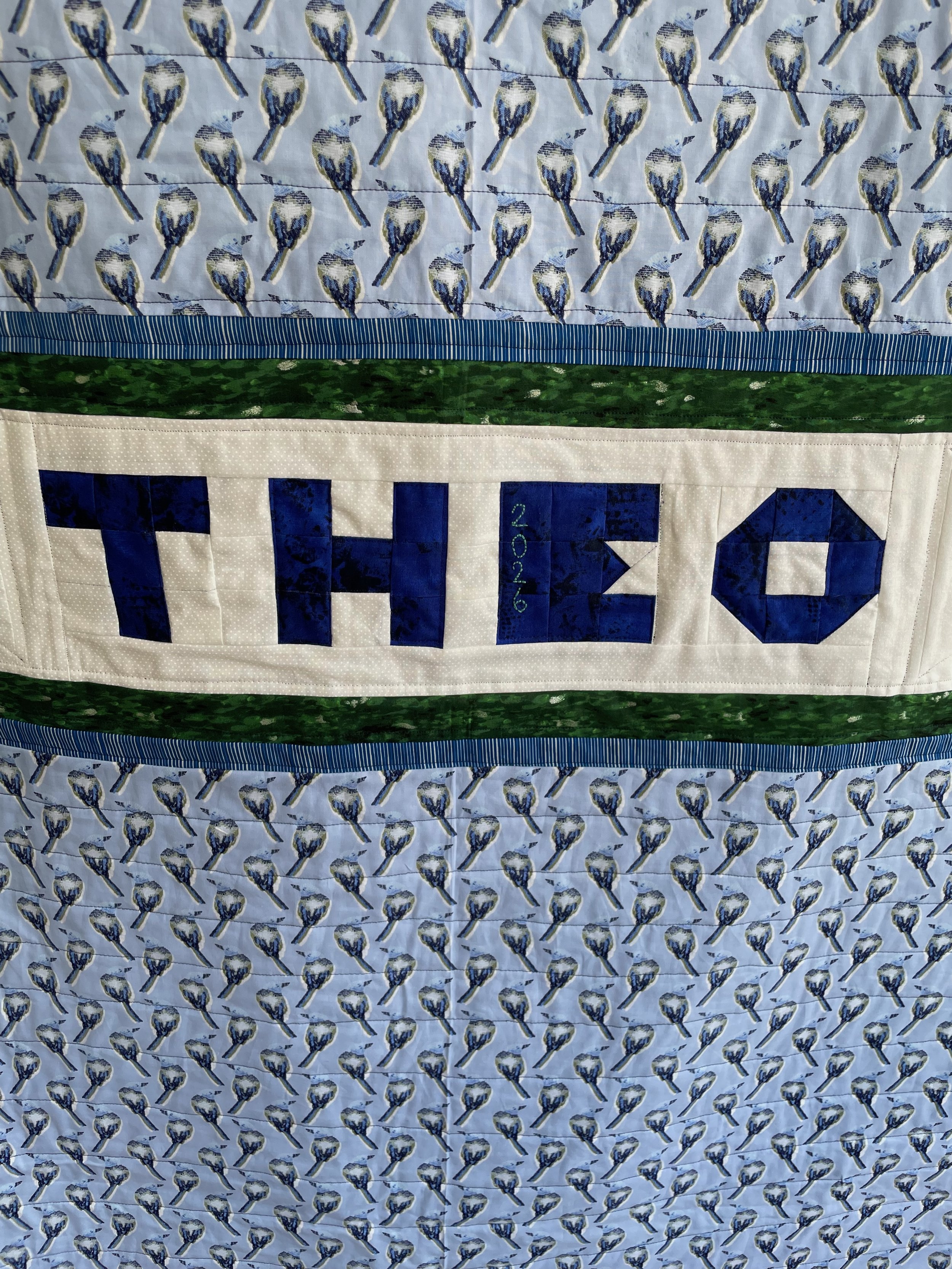 Quilt - twin bed (detail)
