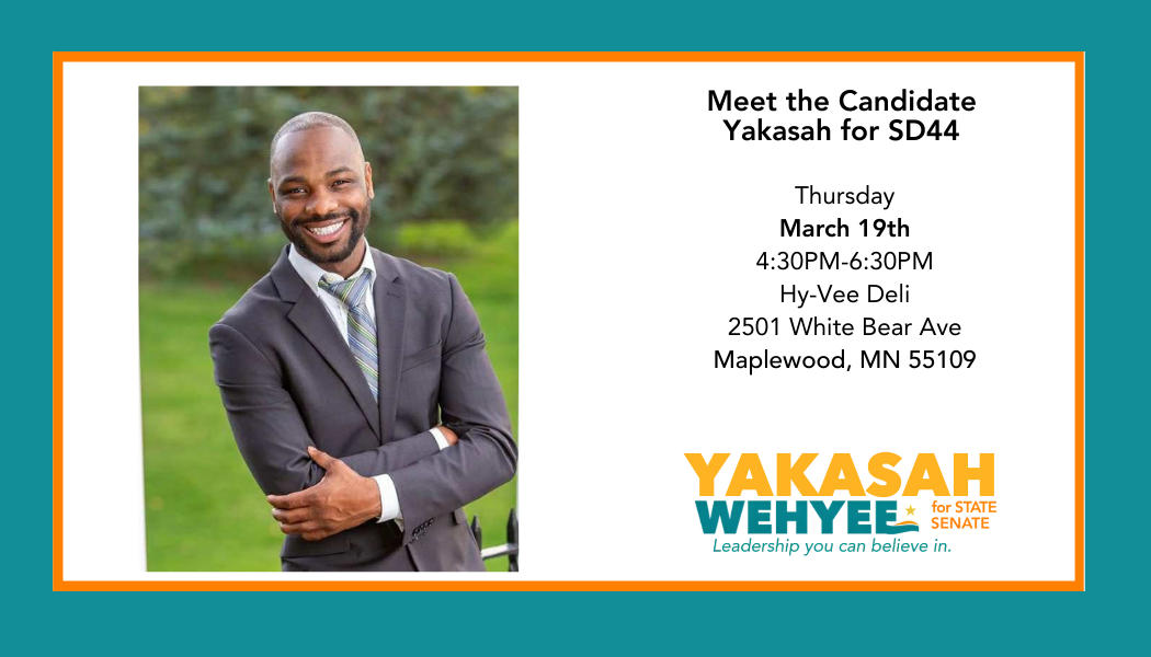 Meet the Candidate Yakasah for SD44