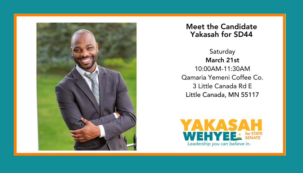 Meet the Candidate Yakasah for SD44
