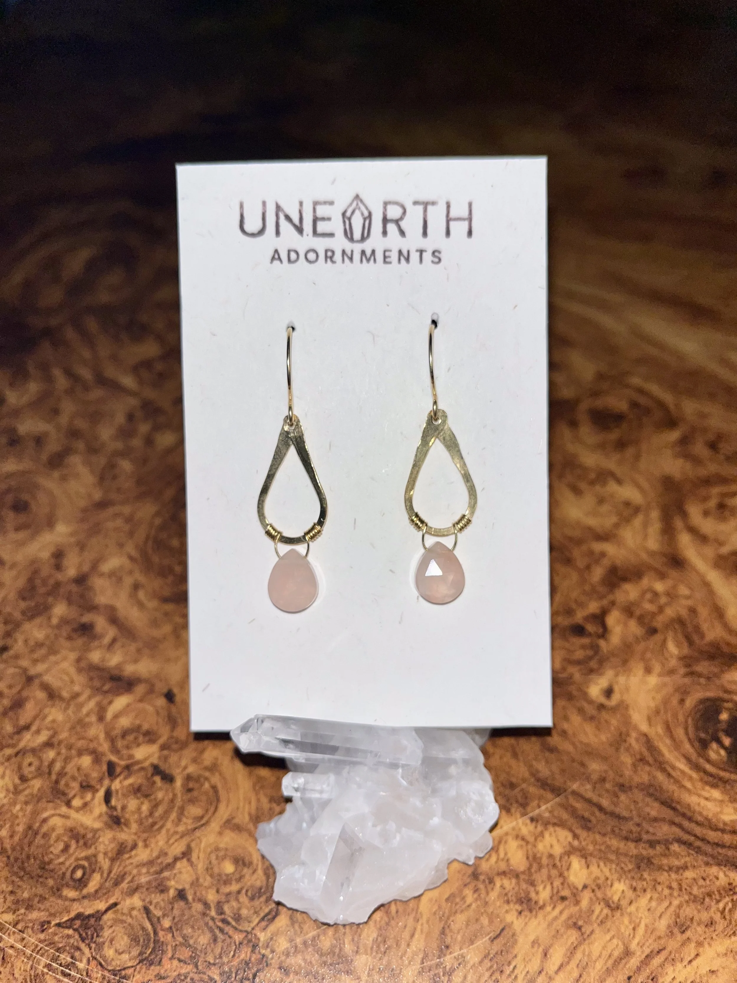 Rose Quartz Mini Drop
