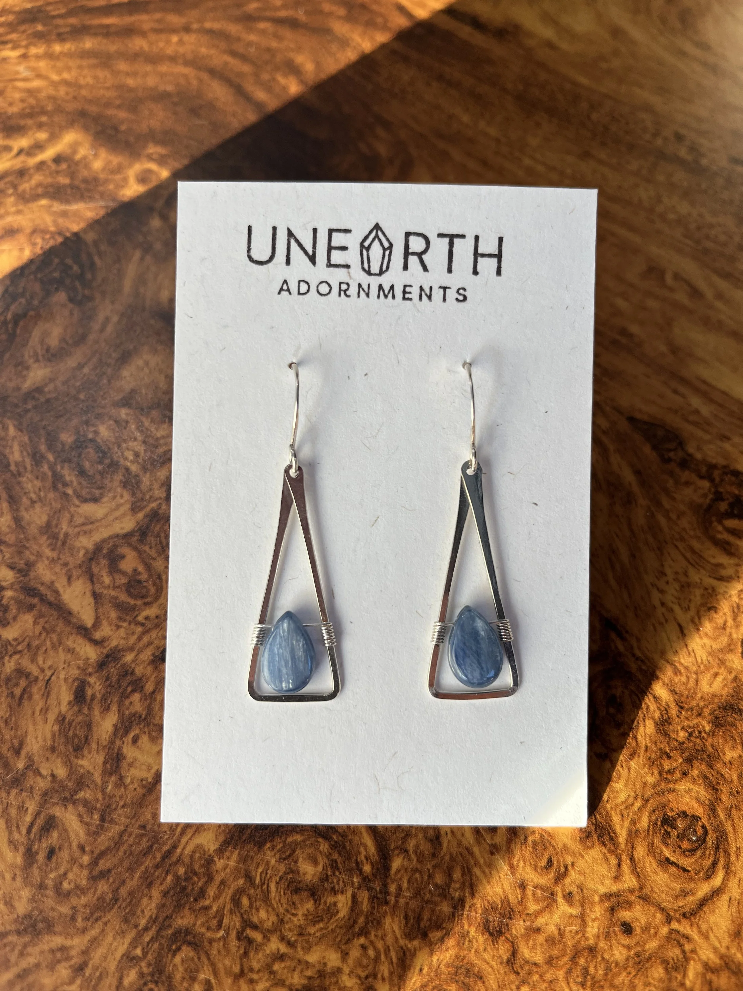 Kyanite Suspended Triangles