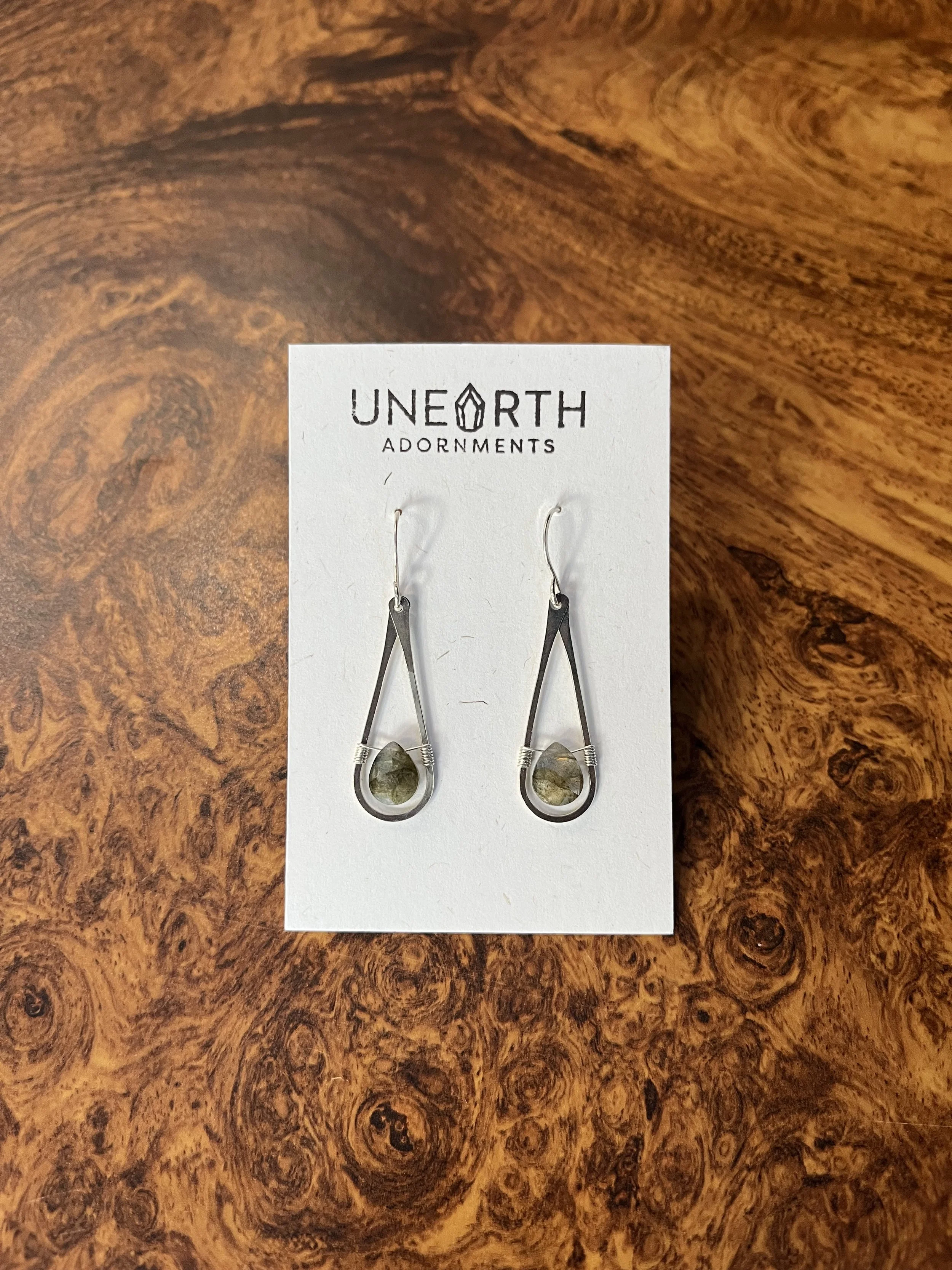 Labradorite Elongated Teardrop