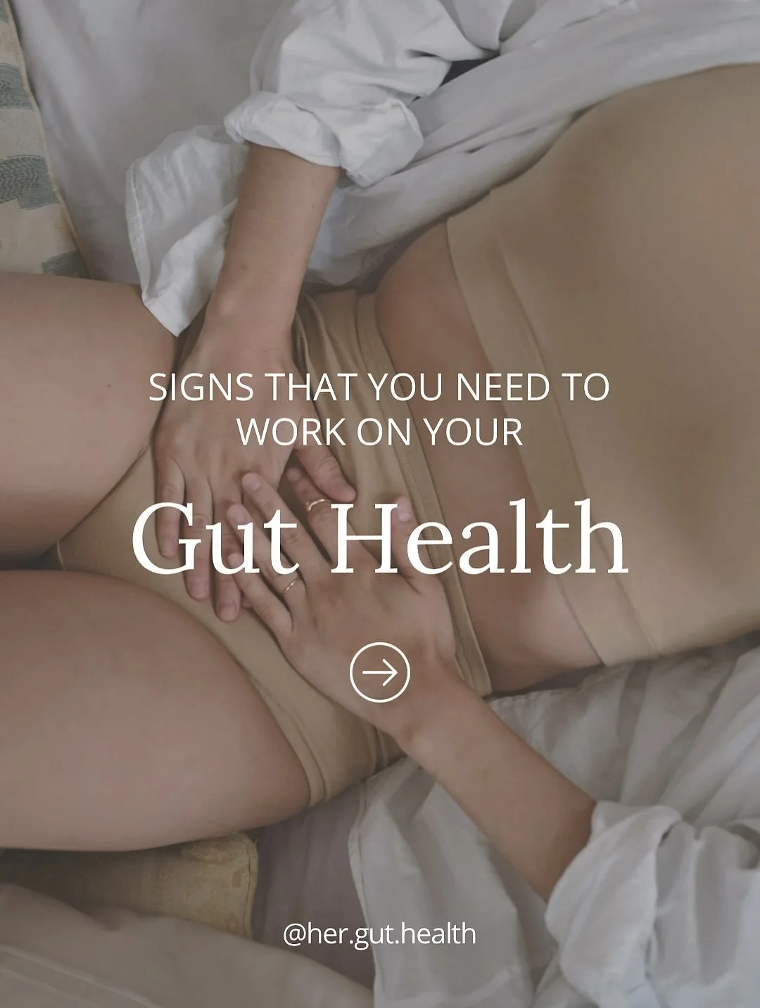 When your gut is out of balance, your entire body feels it. 🤍

.
.
.

#herguthealth #guthealthmatters #womenshealth #guthealingjourney #ibs #sibo #bloatrelief #holistichealing