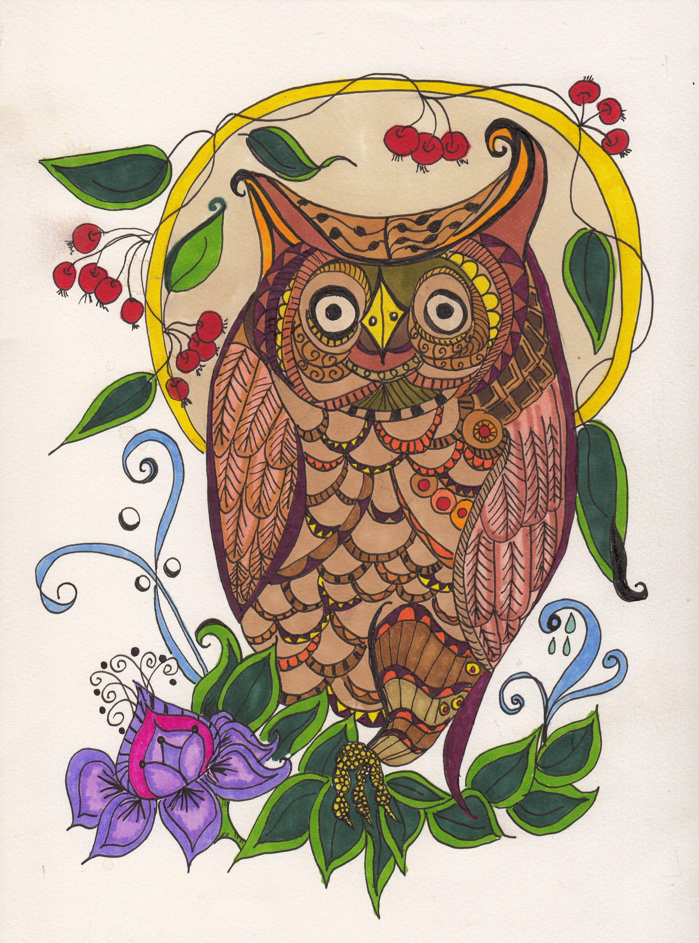 Owl and the Spring Moon.jpg